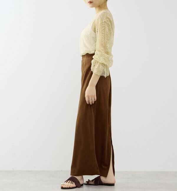 SOFFITTO「ウエストゴムIラインスカート」|スカート|