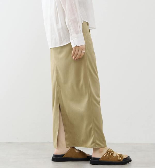 SOFFITTO「ウエストゴムIラインスカート」|スカート|