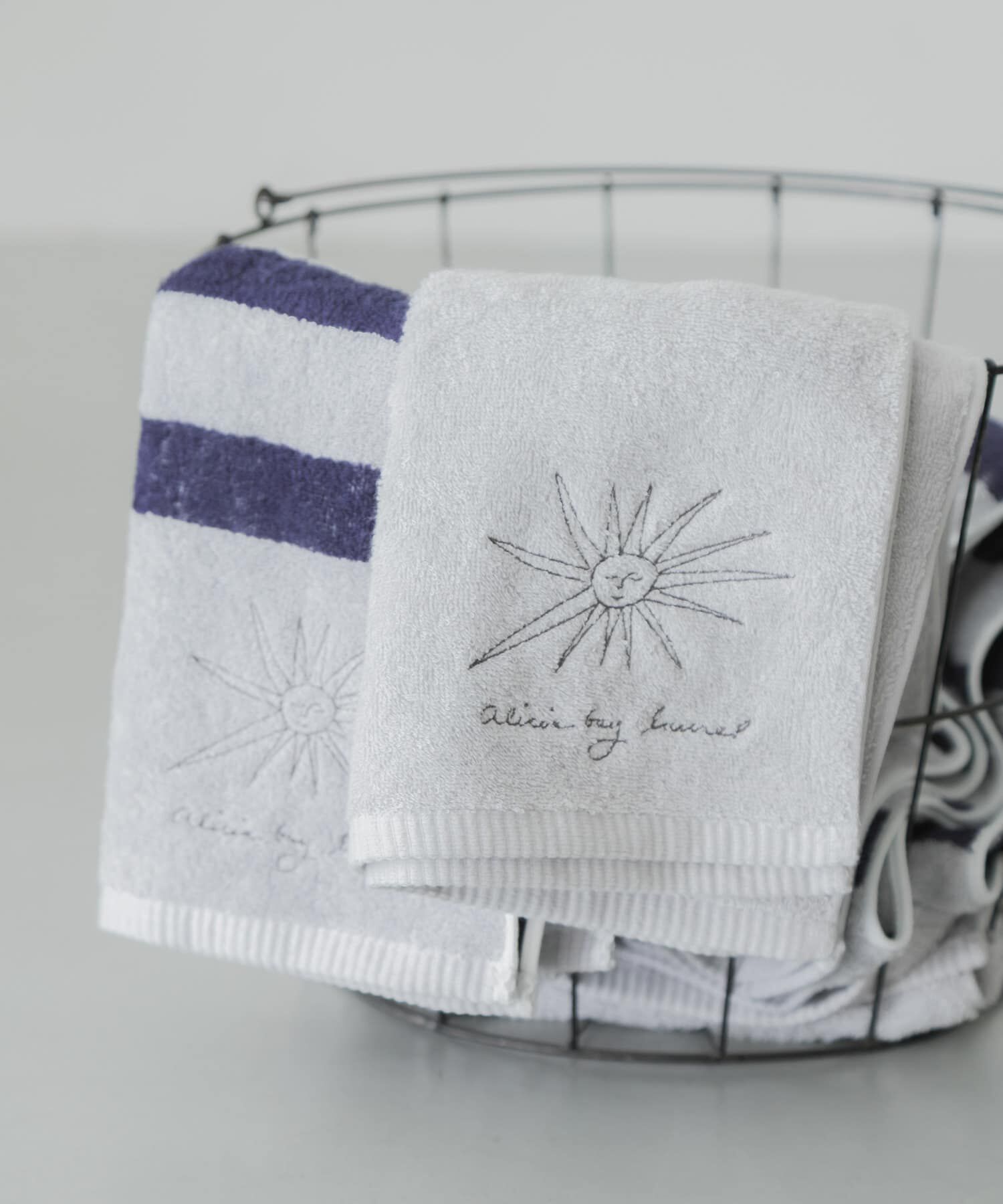 URBAN RESEARCH DOORS「DOORS LIVING PRODUCTS　Face Towel border」|タオル|