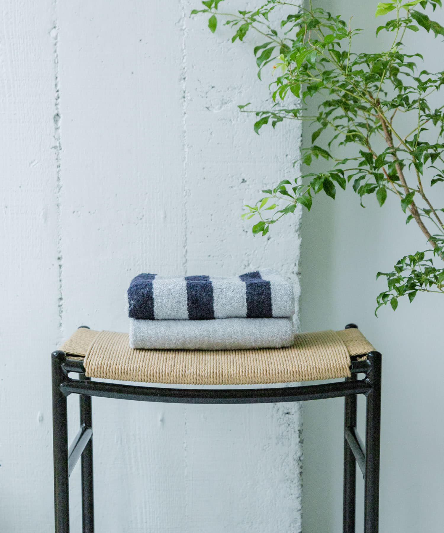 URBAN RESEARCH DOORS「DOORS LIVING PRODUCTS　Face Towel border」|タオル|