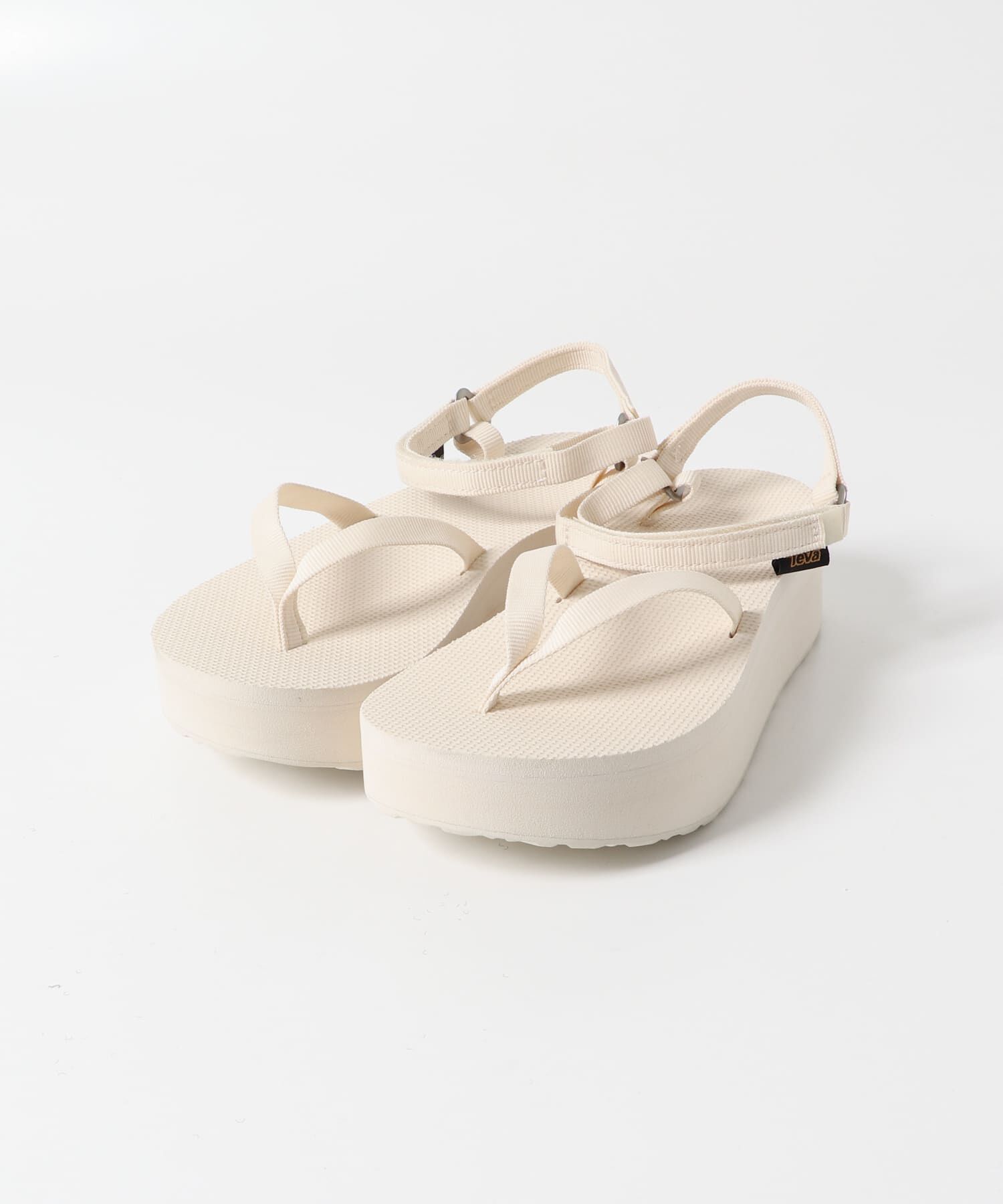 URBAN RESEARCH DOORS「Teva　FLATFORM SANDAL SLIM」|サンダル|アイボリー