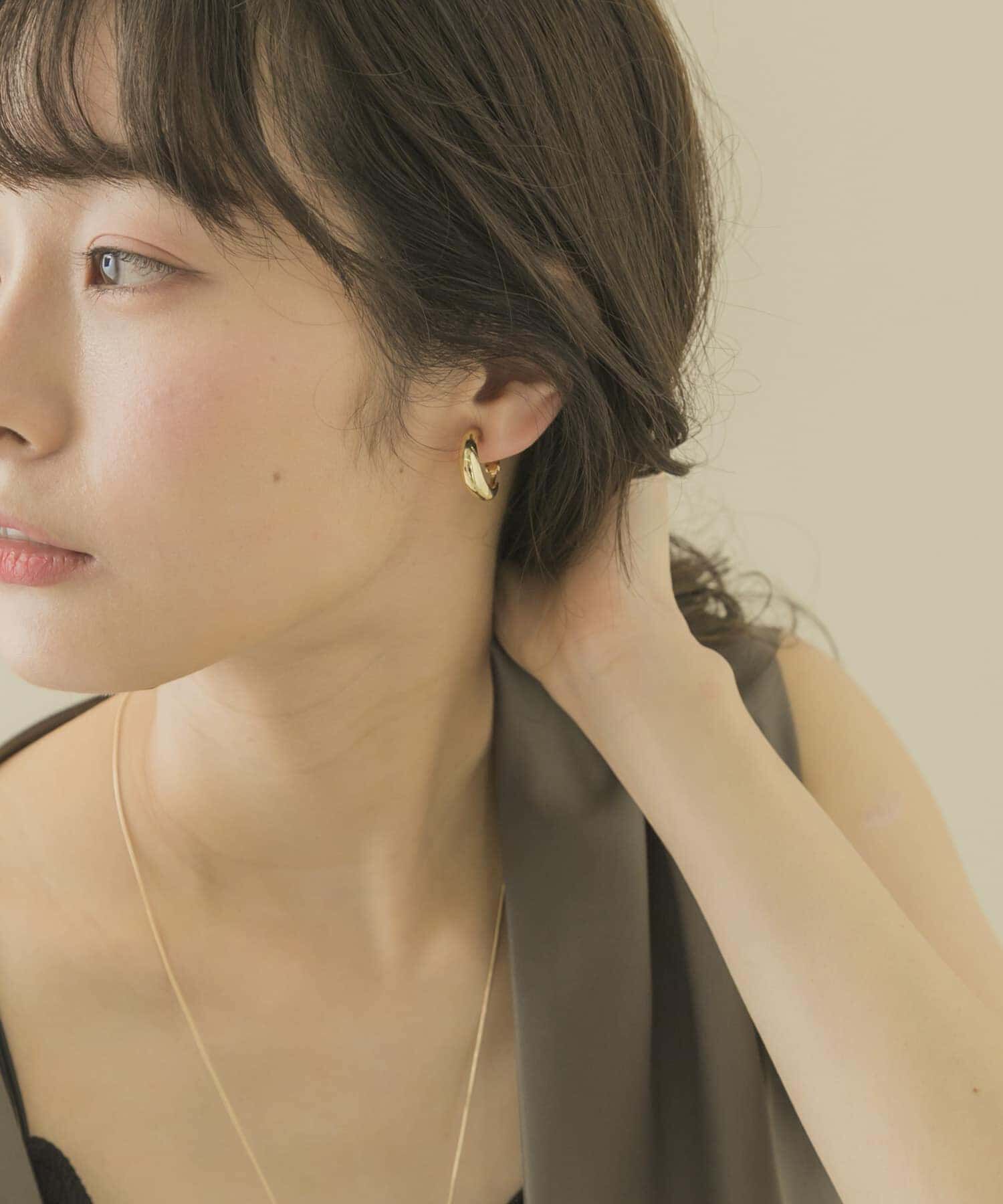 SMELLY「リッタイメタルフープイヤリング」|イヤリング|