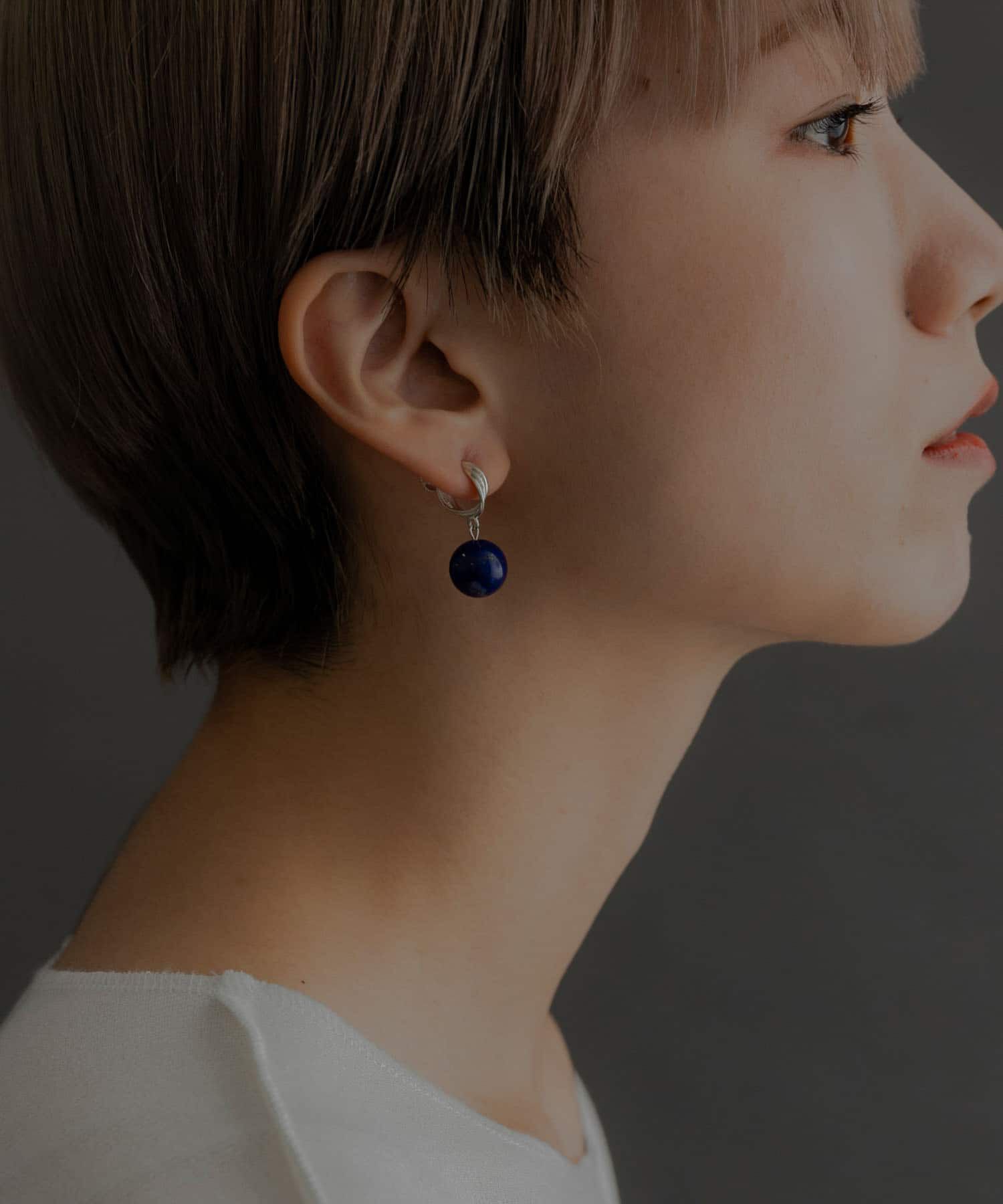 SMELLY「SMELLY so&rsquo;　lapis lazuli  earring」|イヤリング|シルバー系その他