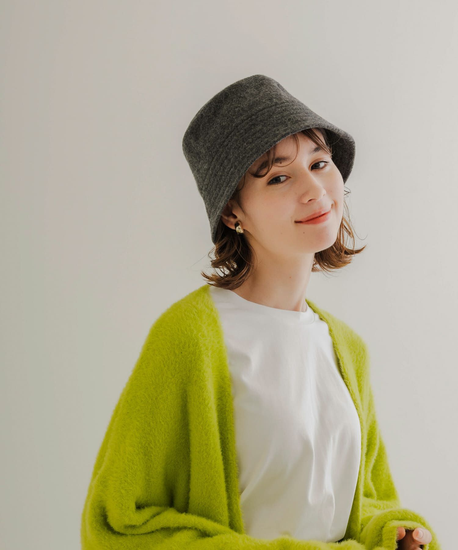 SMELLY「ソフトウールバケットハット」|ハット|