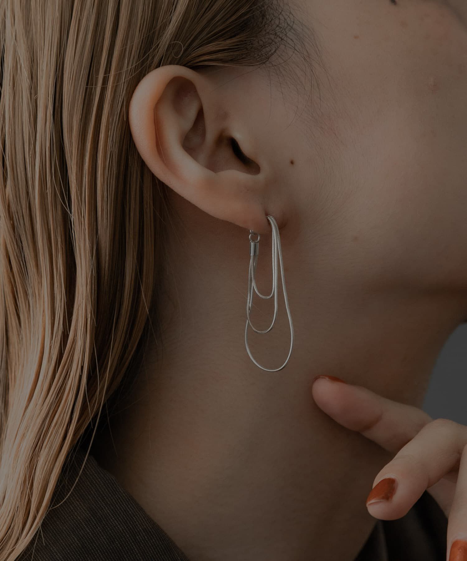 SMELLY「SMELLY so&rsquo;　three stranded pierce」|ピアス|