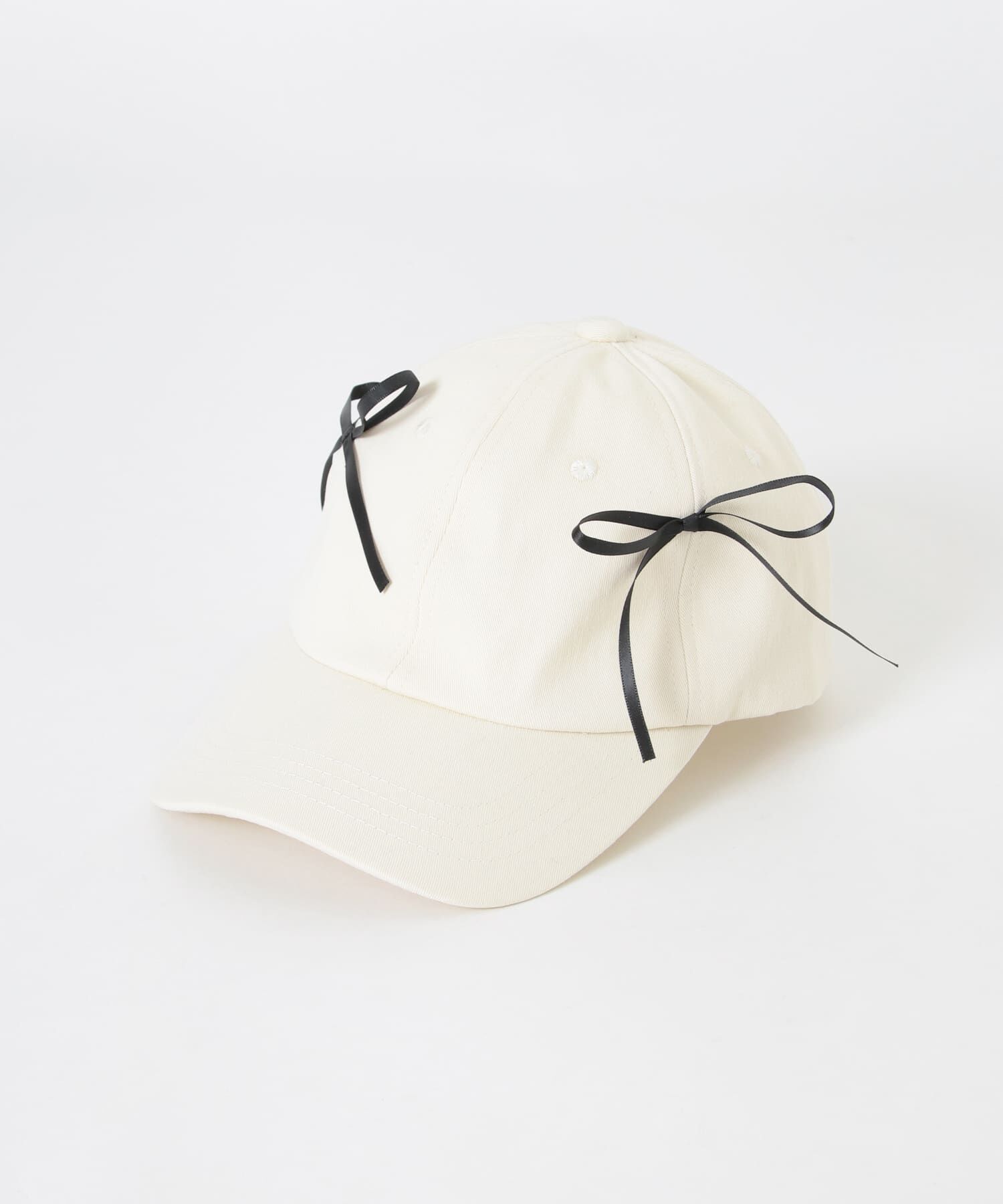 SMELLY「リボンコットンキャップ」|キャップ・キャスケット|