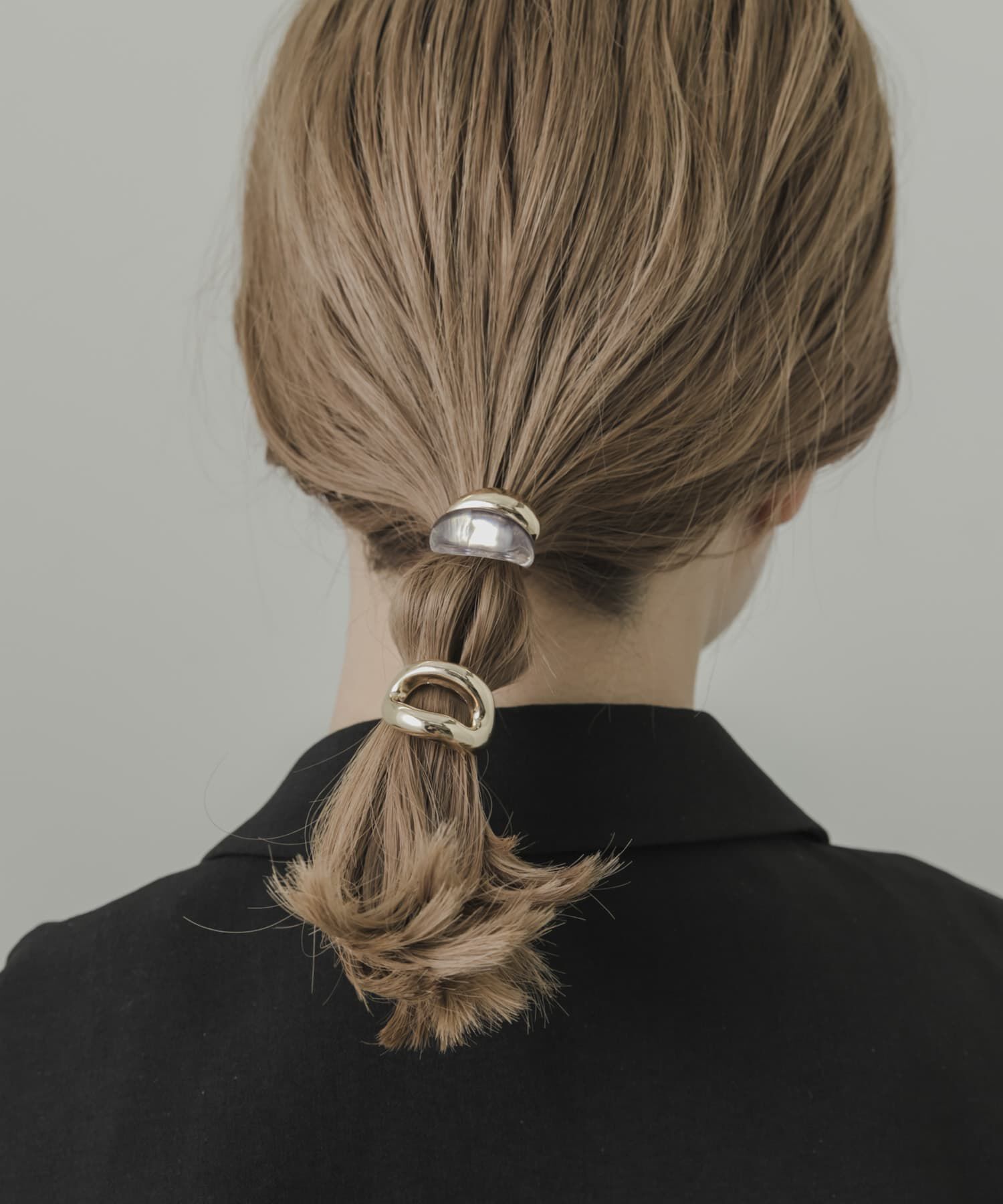 SMELLY「『WEB/一部店舗限定』メタルクリアニュアンスカーブヘアカフセット」|その他|