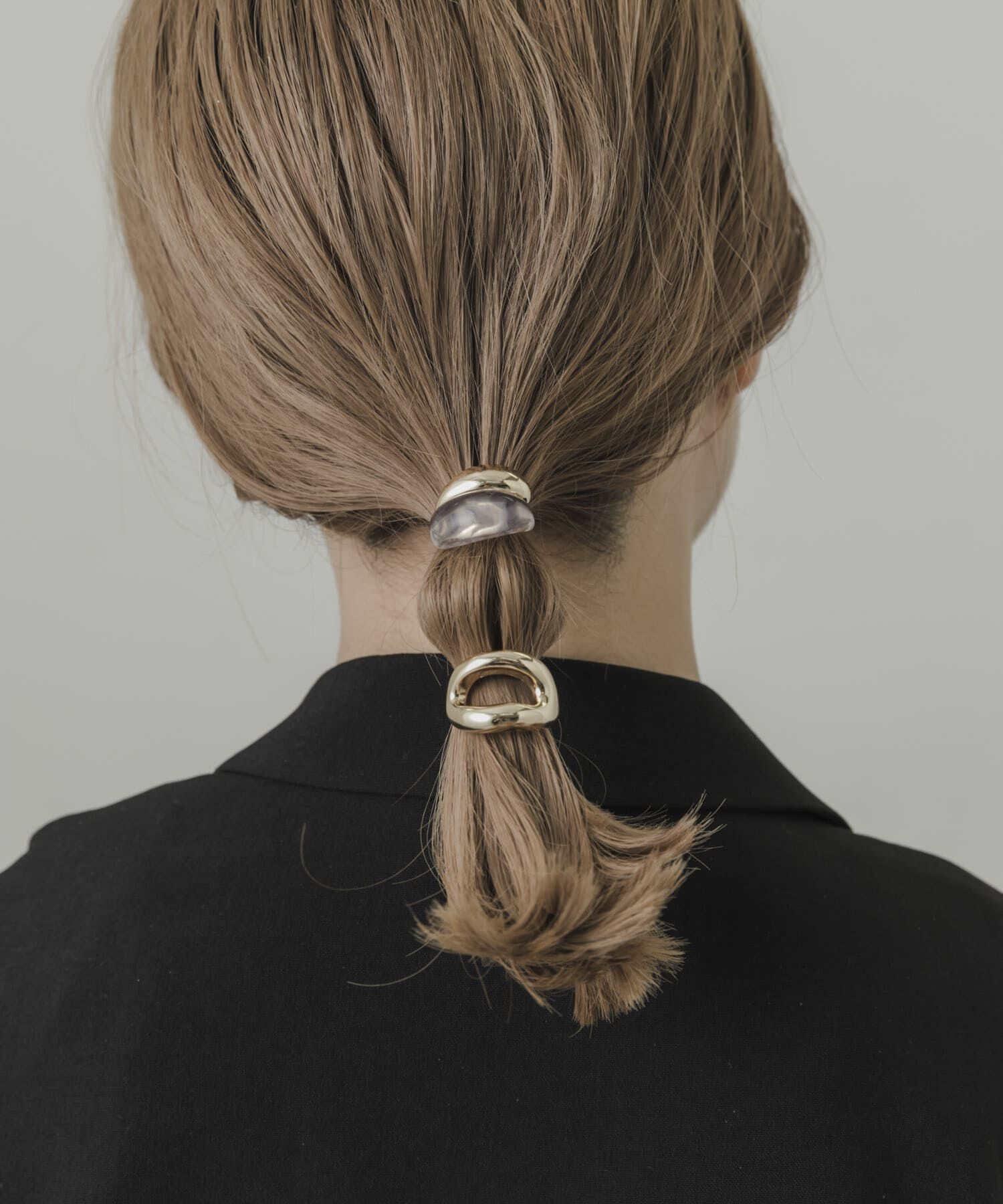 SMELLY「『WEB/一部店舗限定』メタルクリアニュアンスカーブヘアカフセット」|その他|