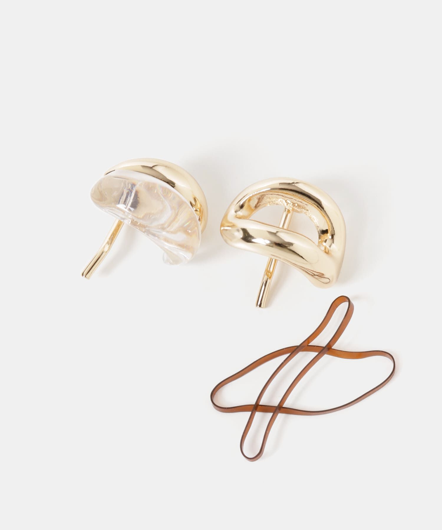 SMELLY「『WEB/一部店舗限定』メタルクリアニュアンスカーブヘアカフセット」|その他|