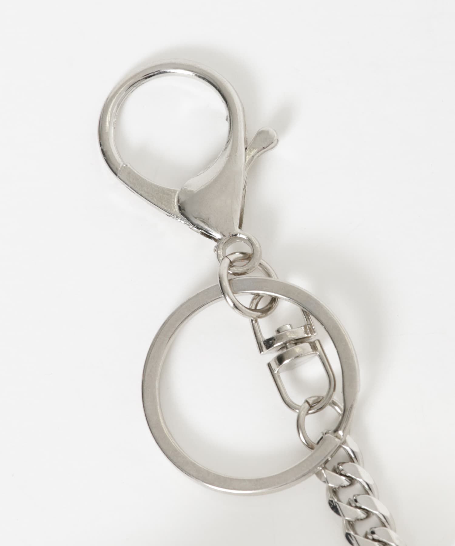 SMELLY「メタルリボンコンビキーチェーン」|チャーム・キーホルダー|