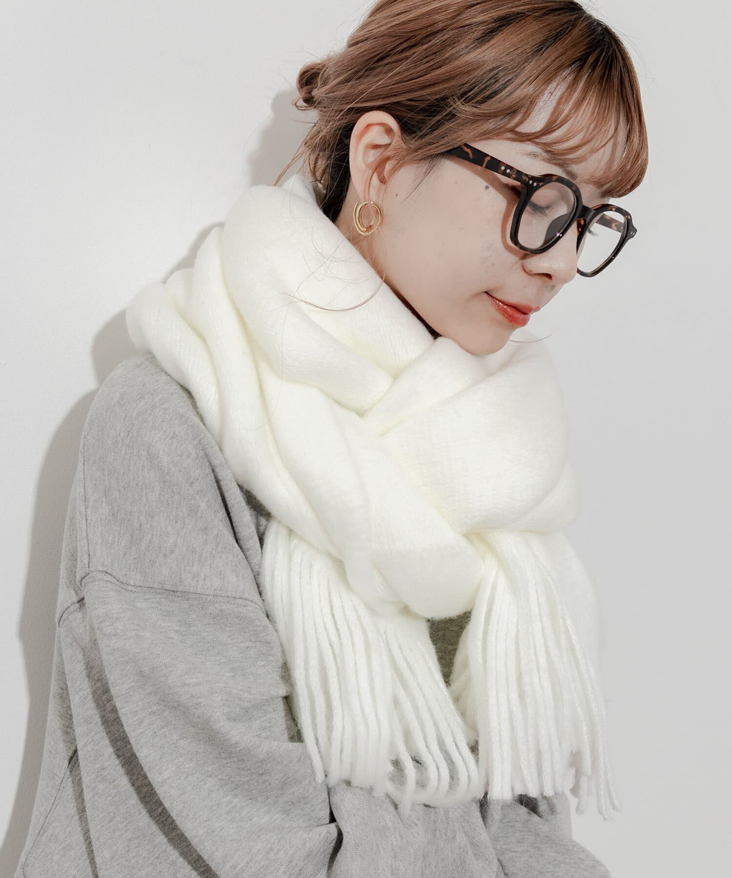 SMELLY「ソフトボリュームマフラー」|マフラー|