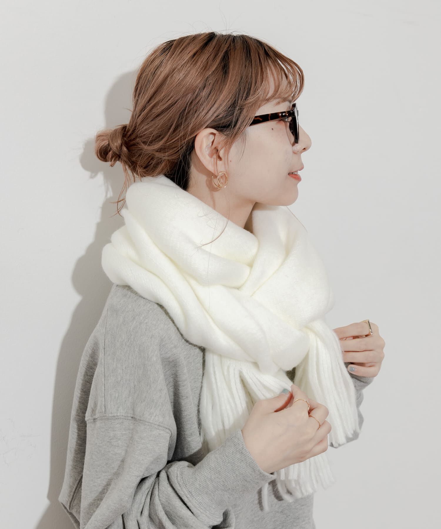 SMELLY「ソフトボリュームマフラー」|マフラー|