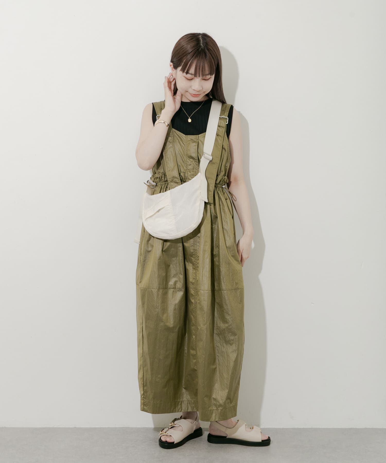 SMELLY「ハーフムーンナイロンショルダー」|ショルダー・メッセンジャー|