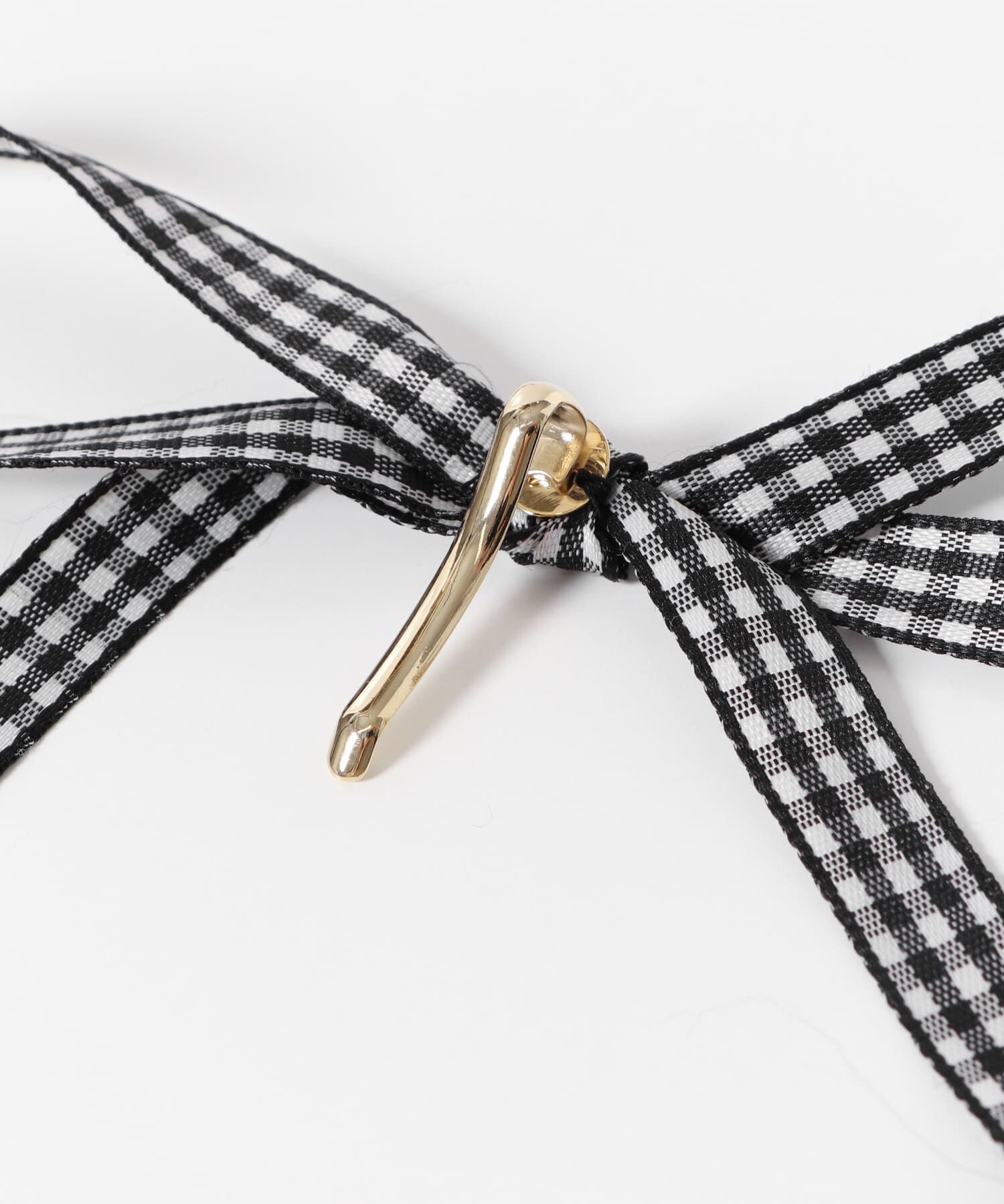 SMELLY「ギンガムチェックリボン2セットヘアカフ」|その他|