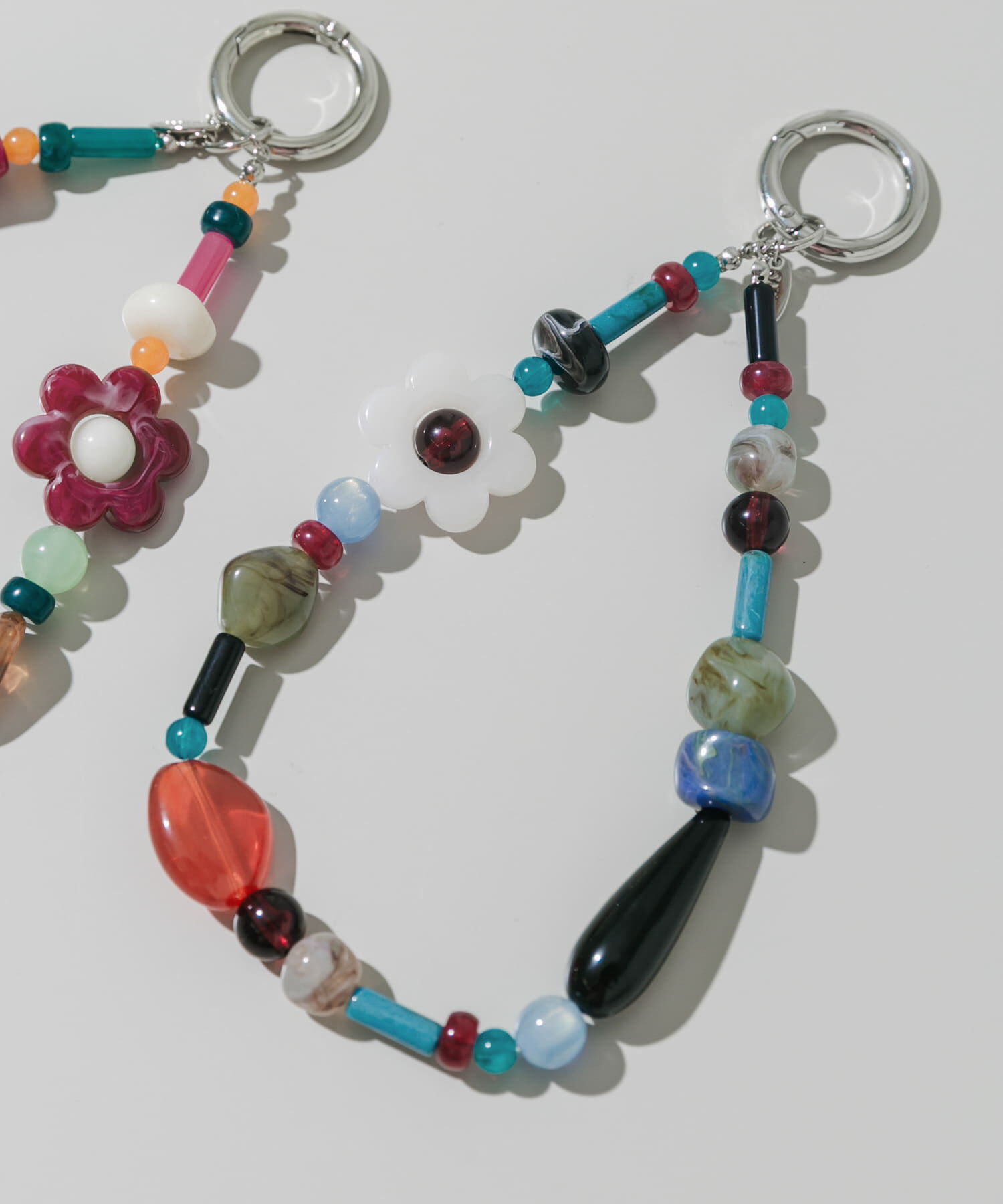 SMELLY「カラフルモチーフループキーチェーン」|チャーム・キーホルダー|