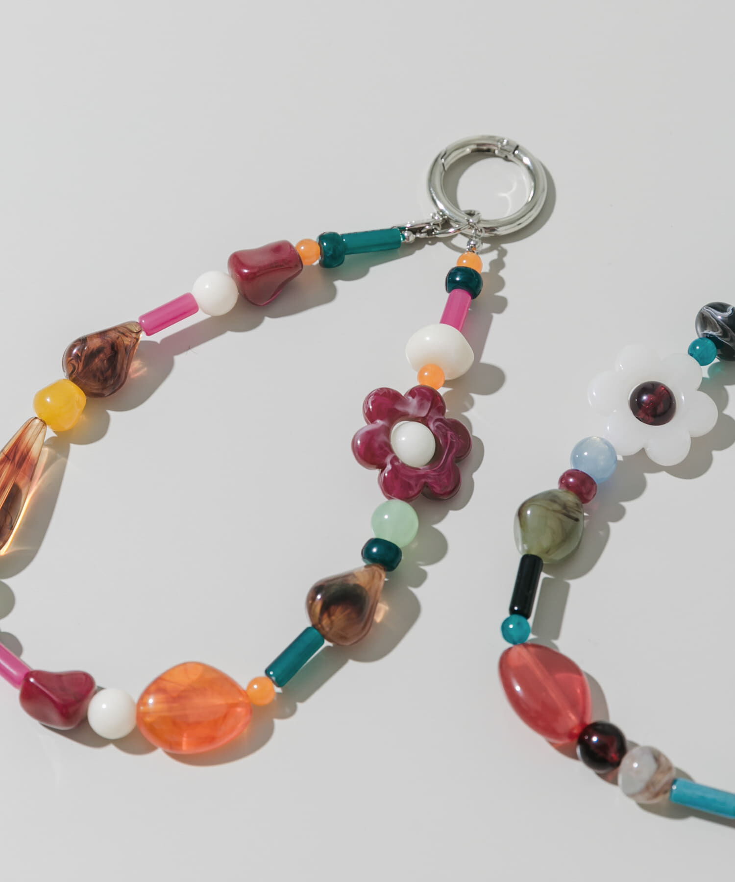 SMELLY「カラフルモチーフループキーチェーン」|チャーム・キーホルダー|