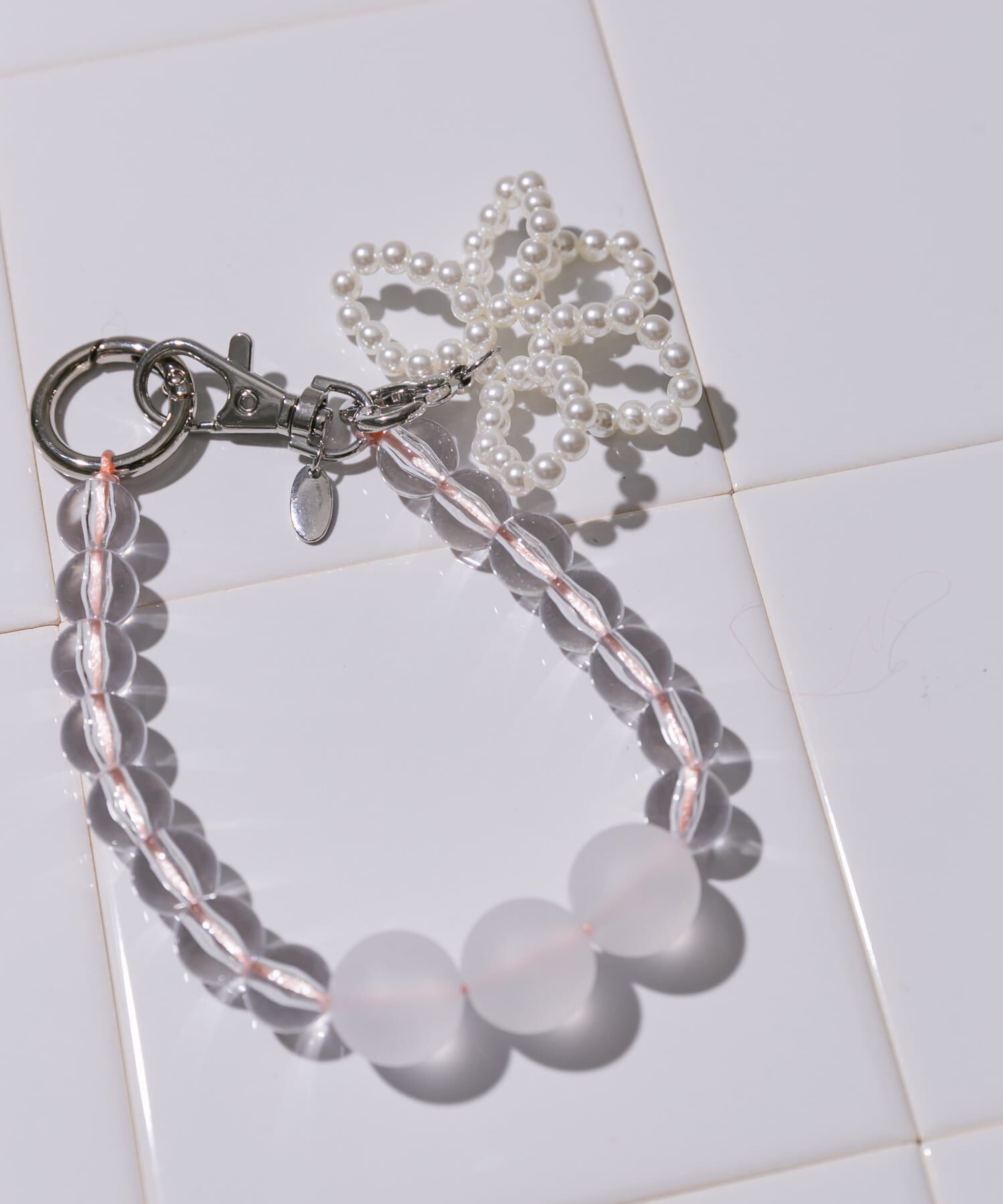 SMELLY「クリアボールキーチェーン」|モバイルケース|