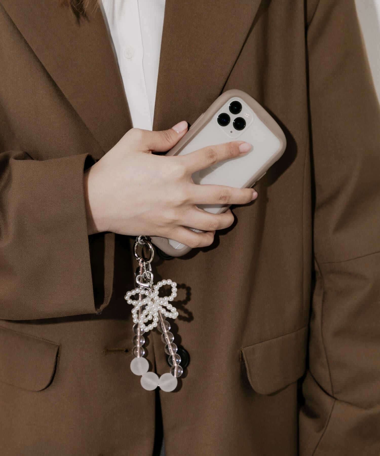 SMELLY「クリアボールキーチェーン」|モバイルケース|