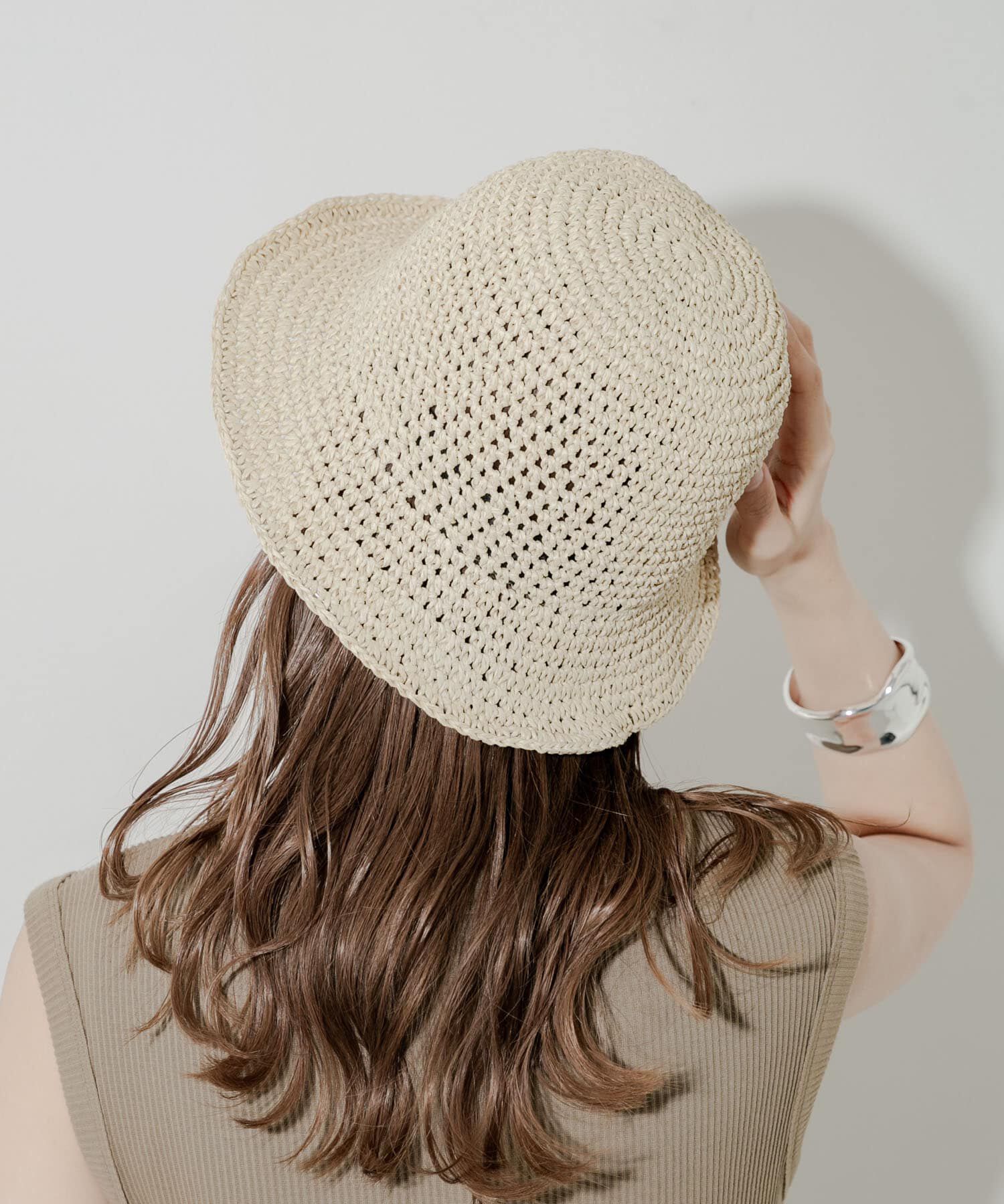 SMELLY「ムジペーパーチューリップハット」|ハット|