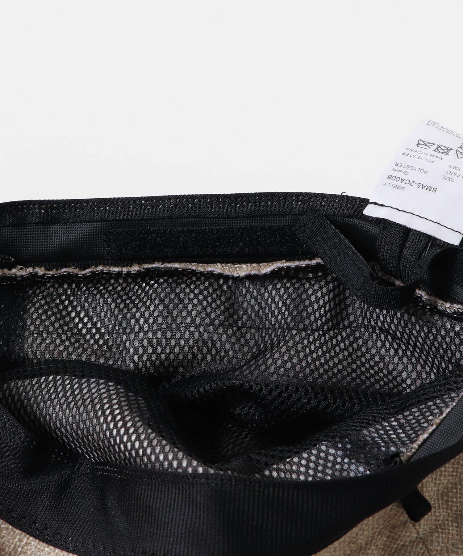 SMELLY「ジュートライクパイピングハット」|ハット|