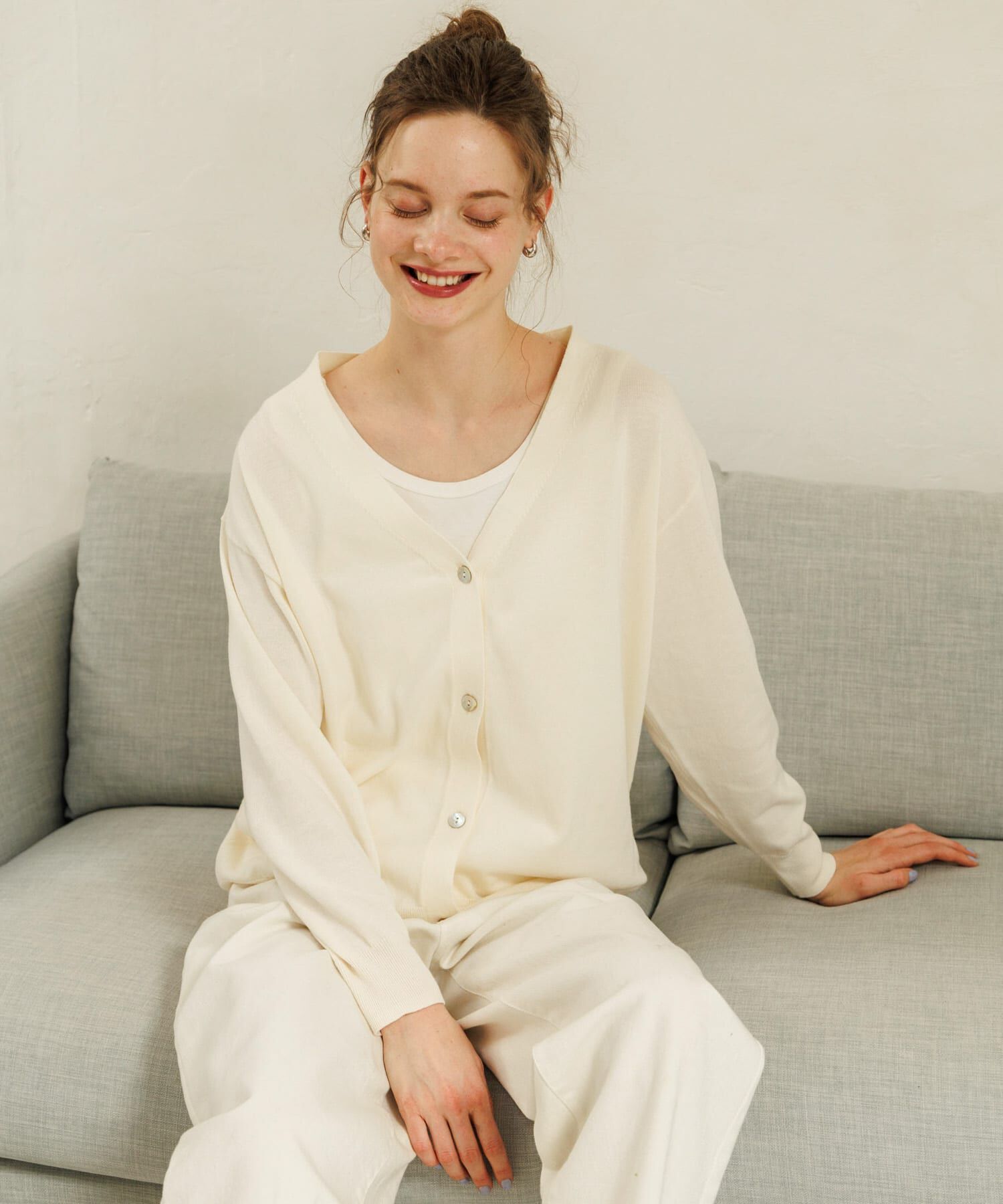 Sonny Label 「『接触冷感/UVカット』クールミストカーディガン」|カーディガン|