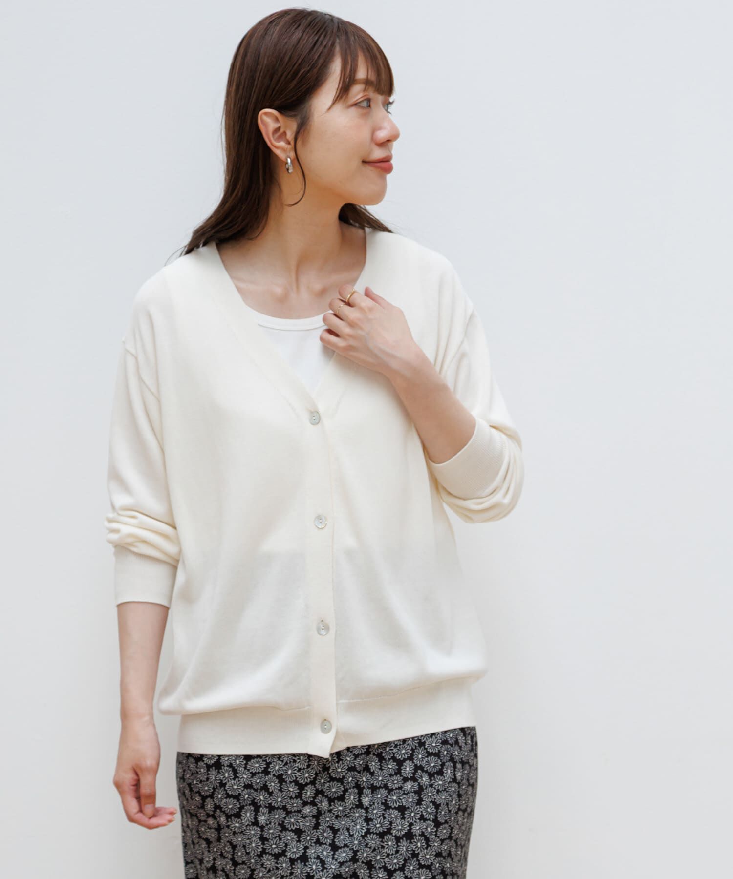 Sonny Label 「『接触冷感/UVカット』クールミストカーディガン」|カーディガン|