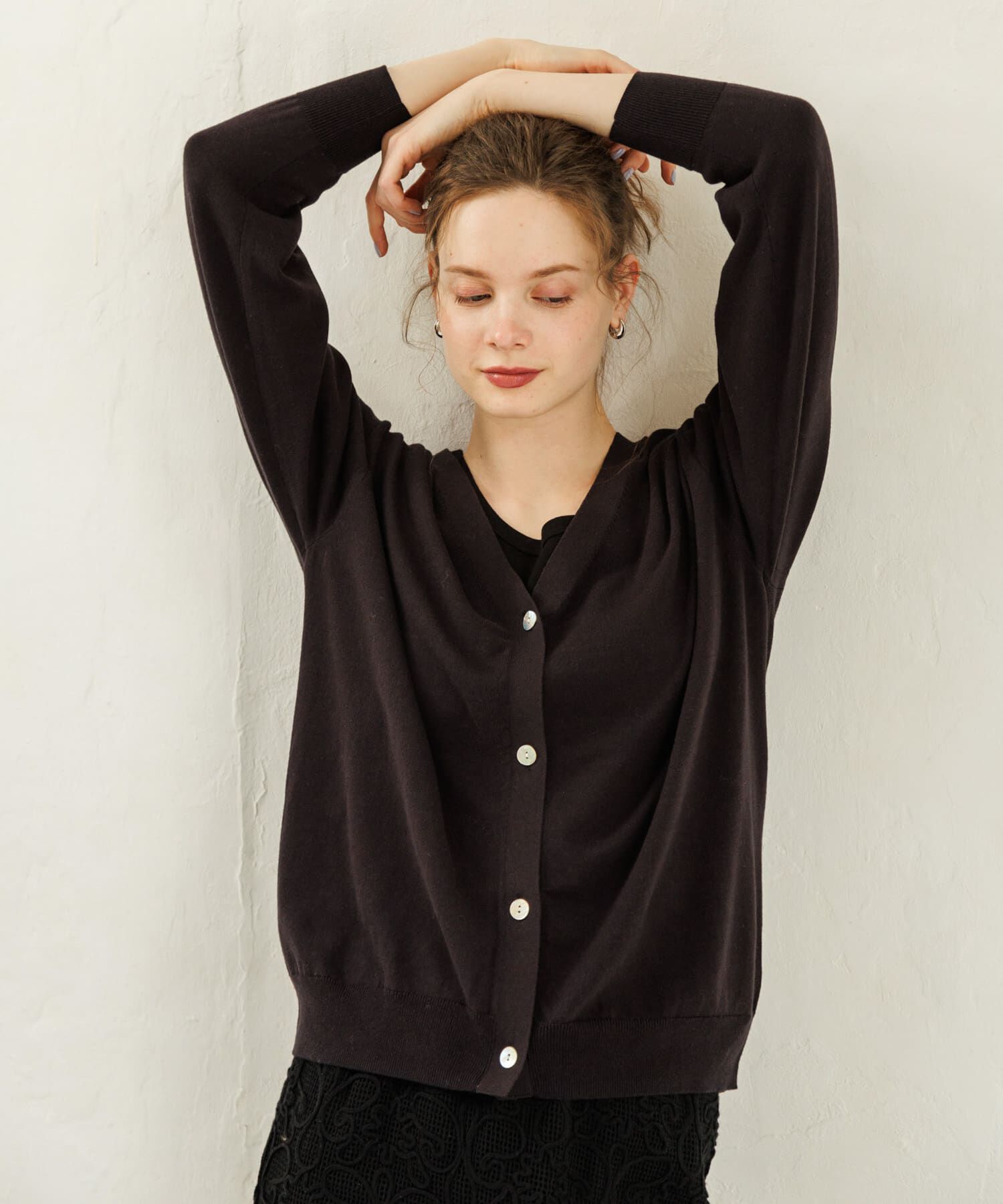 Sonny Label 「『接触冷感/UVカット』クールミストカーディガン」|カーディガン|