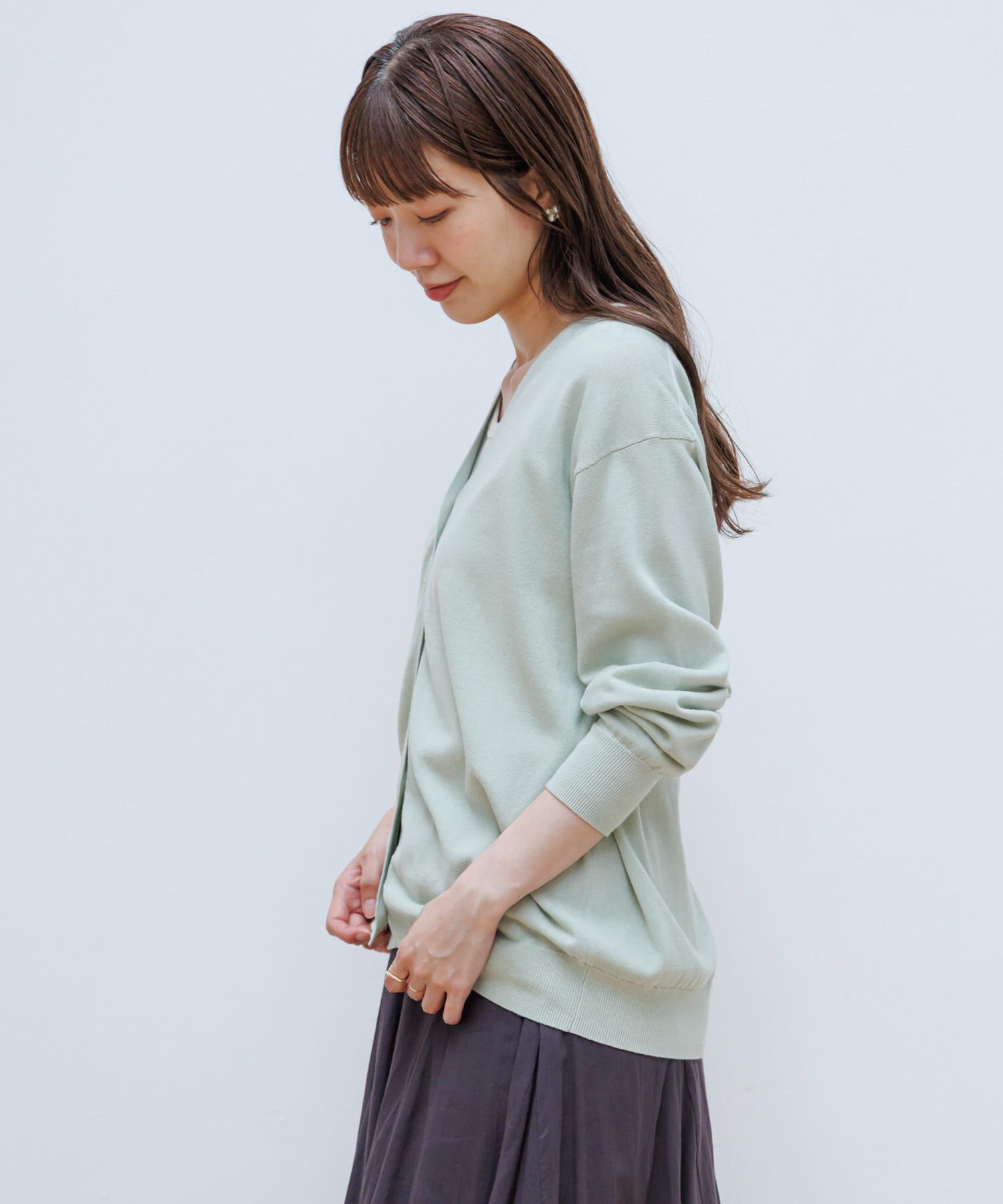 Sonny Label 「『接触冷感/UVカット』クールミストカーディガン」|カーディガン|