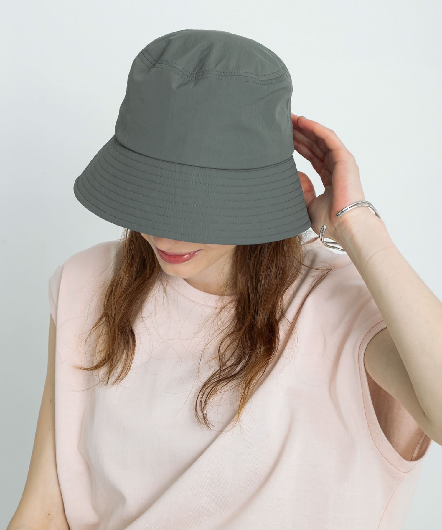 Sonny Label 「サンシェード付2WAYハット」|ハット|グレー