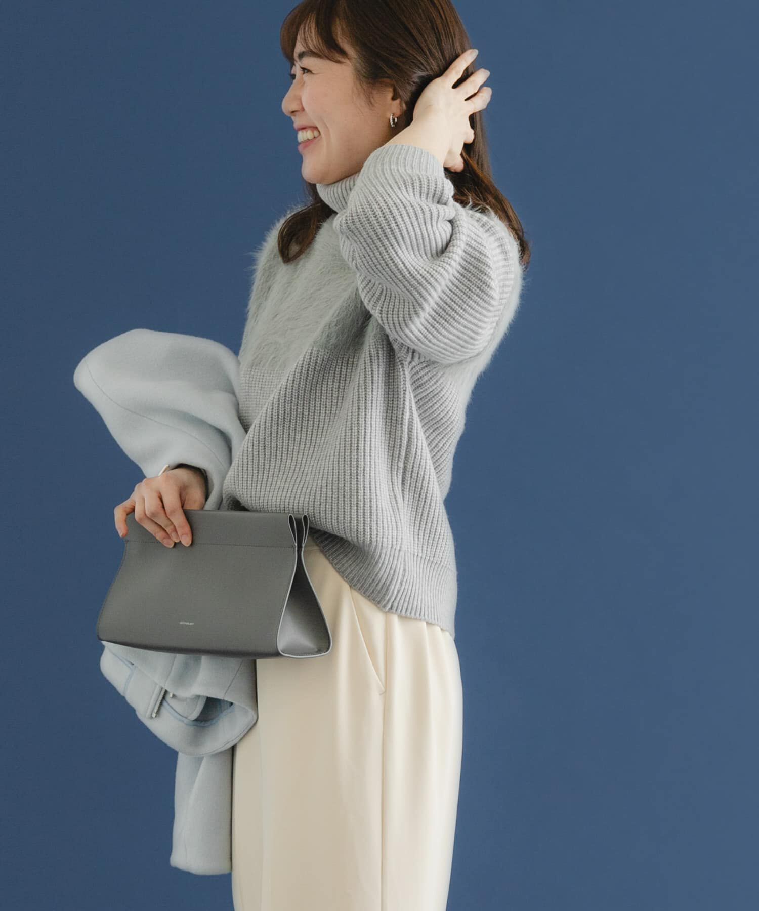 URBAN RESEARCH ROSSO「エアリーヤーンドッキングニットプルオーバー」|ニット・セーター|