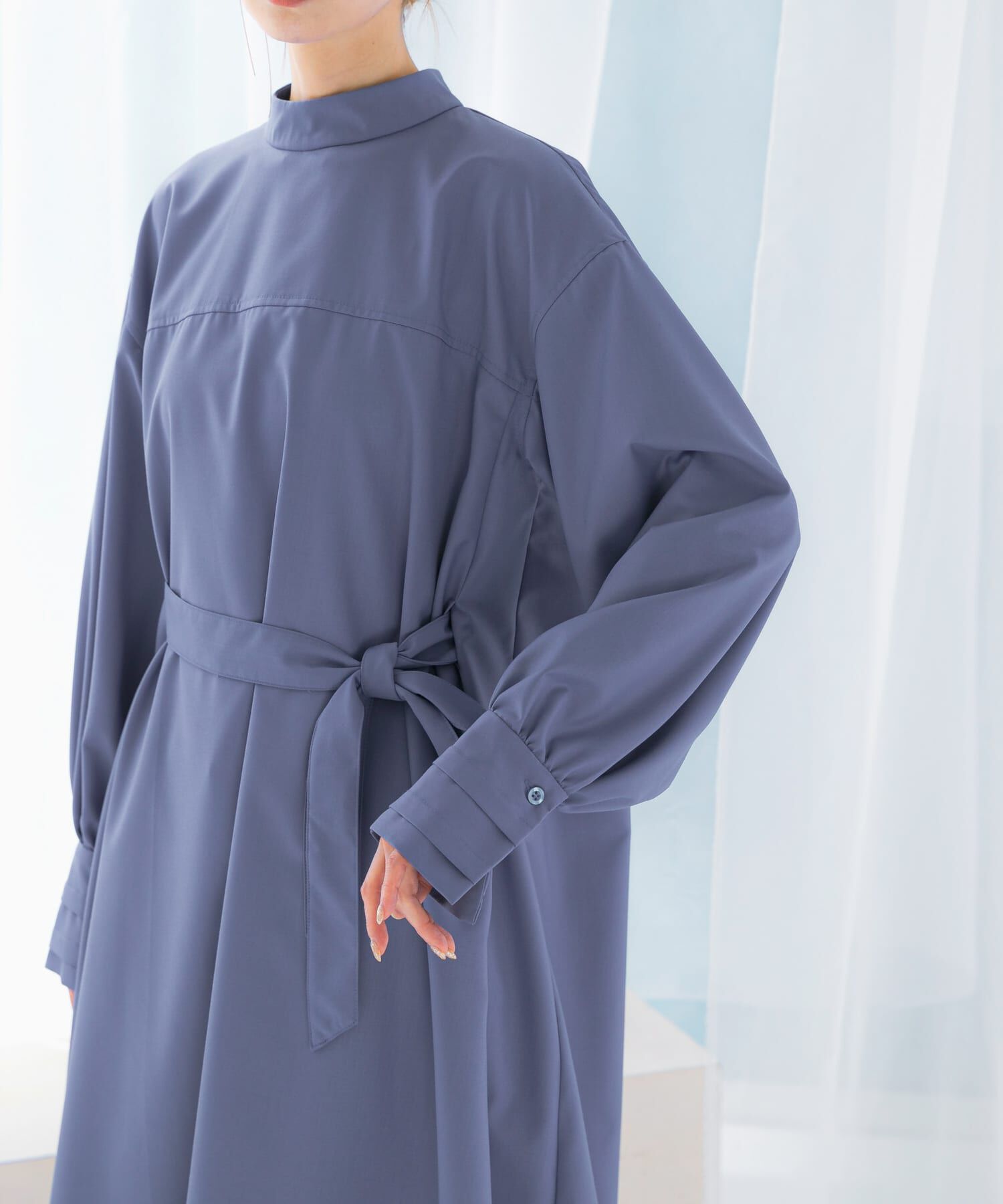 URBAN RESEARCH ROSSO「ハイネックミニワンピース」|ワンピース|