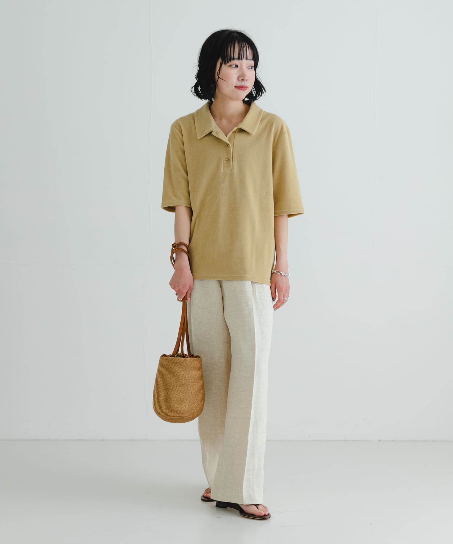 URBAN RESEARCH「『3サイズ展開』new basic　リネンハイウエストパンツ」|その他|