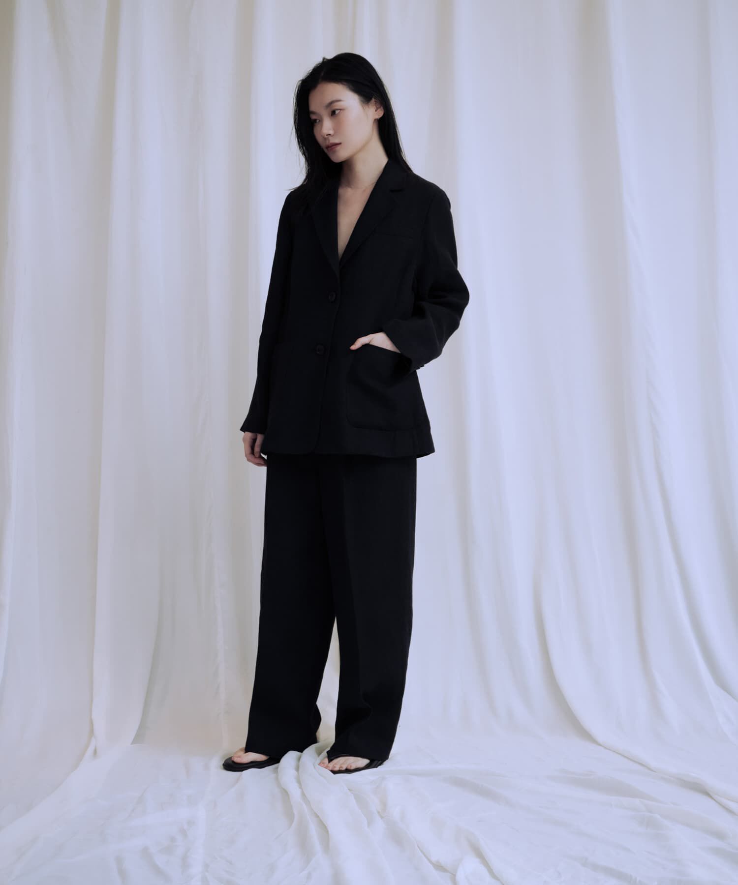 URBAN RESEARCH「『3サイズ展開』new basic　リネンハイウエストパンツ」|その他|