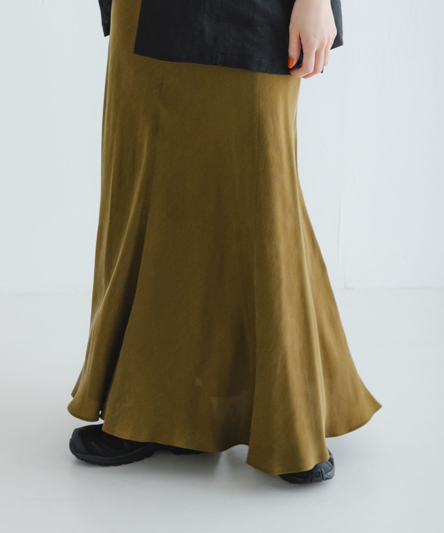 URBAN RESEARCH「『MADE IN JAPAN』キュプラフィブリルロングスカート」|スカート|
