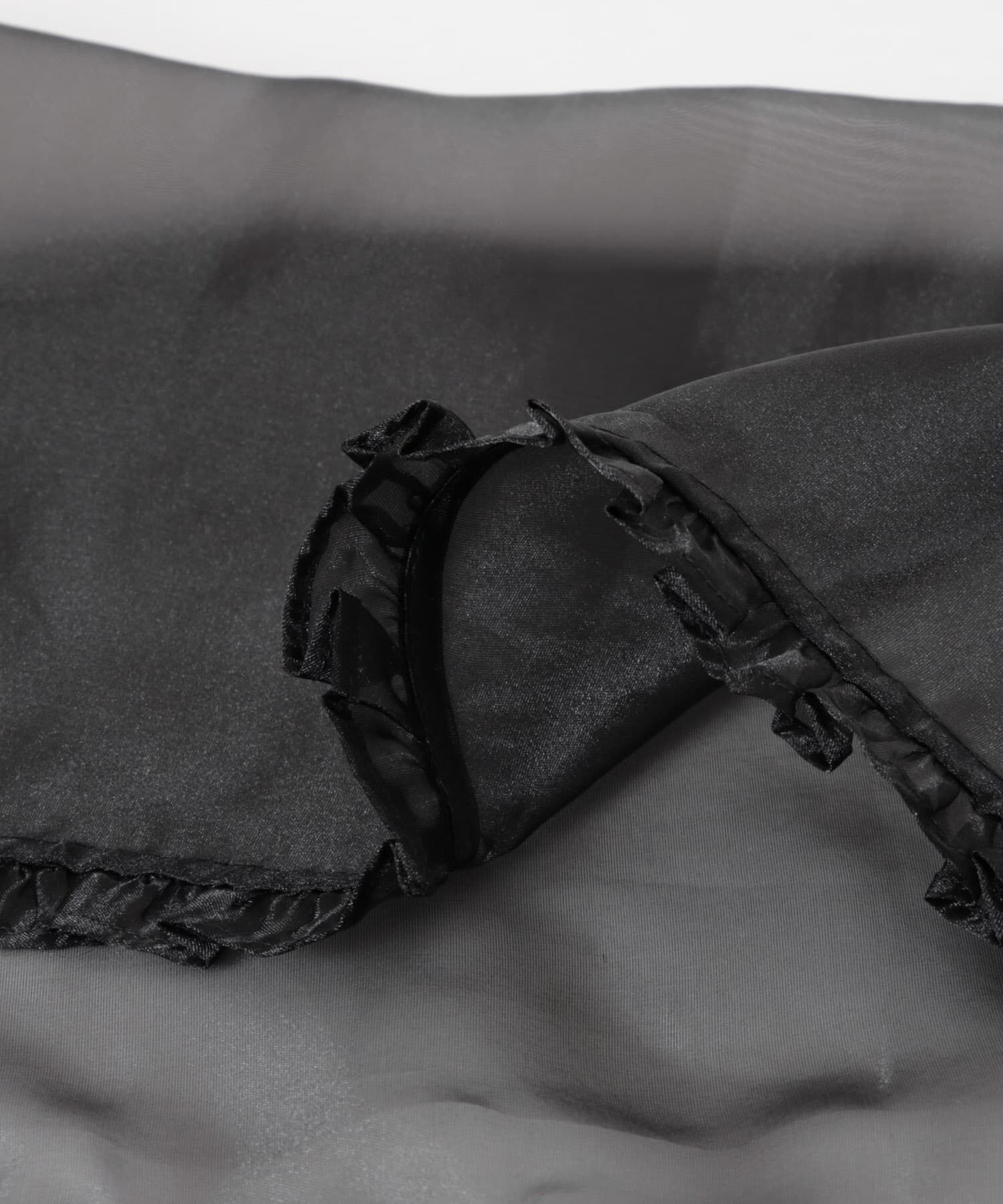 URBAN RESEARCH「GANNI　Silk Organza Frill Scarf」|バンダナ・スカーフ|