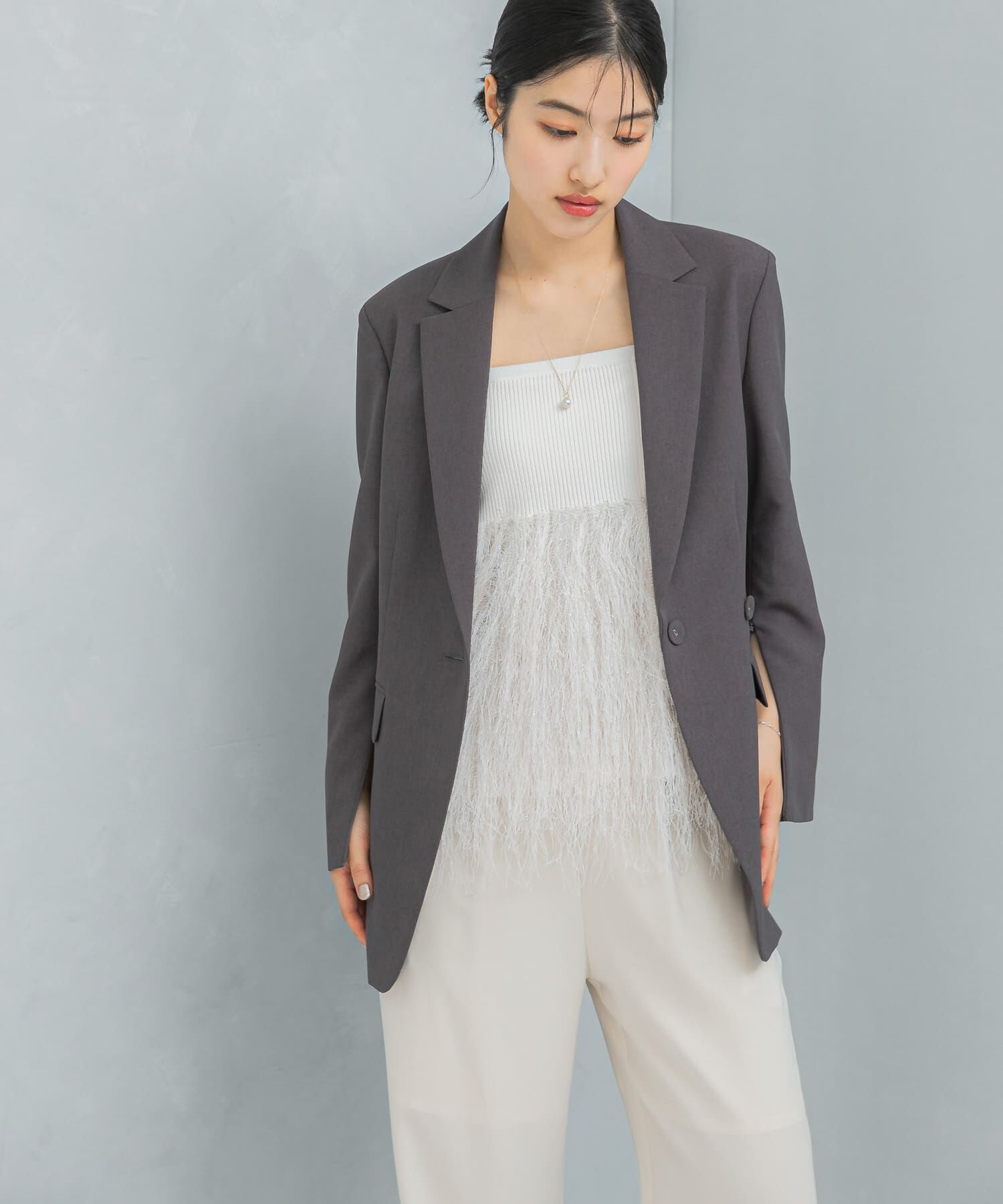 URBAN RESEARCH ROSSO「防シワスリットスリーブデザインジャケット」|その他|