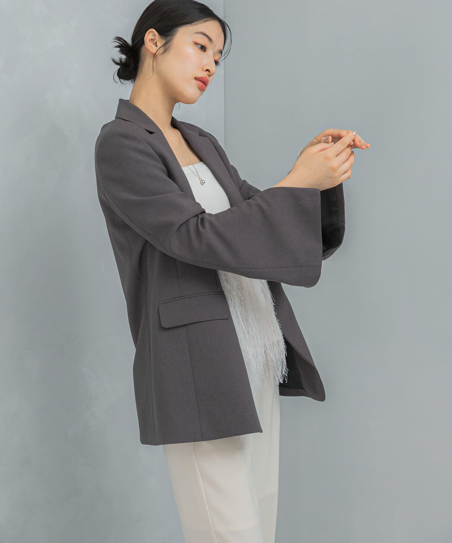 URBAN RESEARCH ROSSO「防シワスリットスリーブデザインジャケット」|その他|