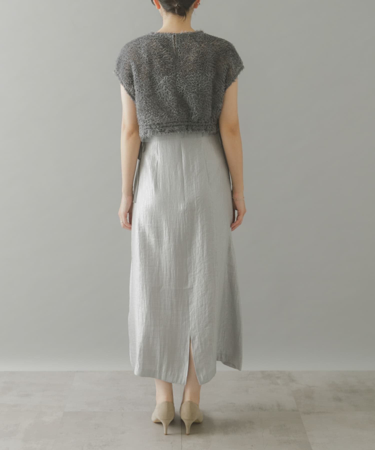 URBAN RESEARCH ROSSO「kaene　チュールボレロハイウエストドレス」|ワンピース|