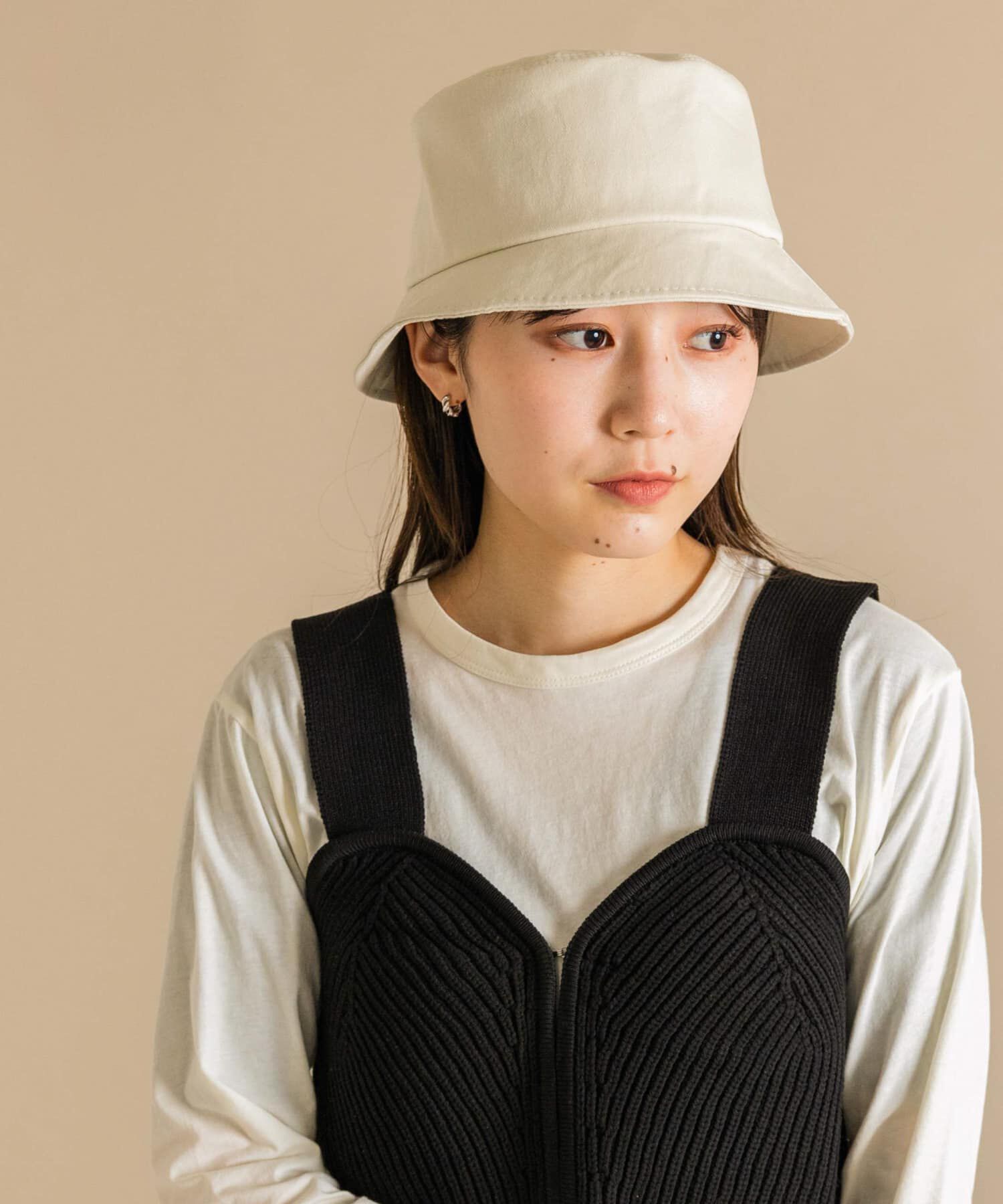 SMELLY「コットンリボンバケットハット」|ハット|