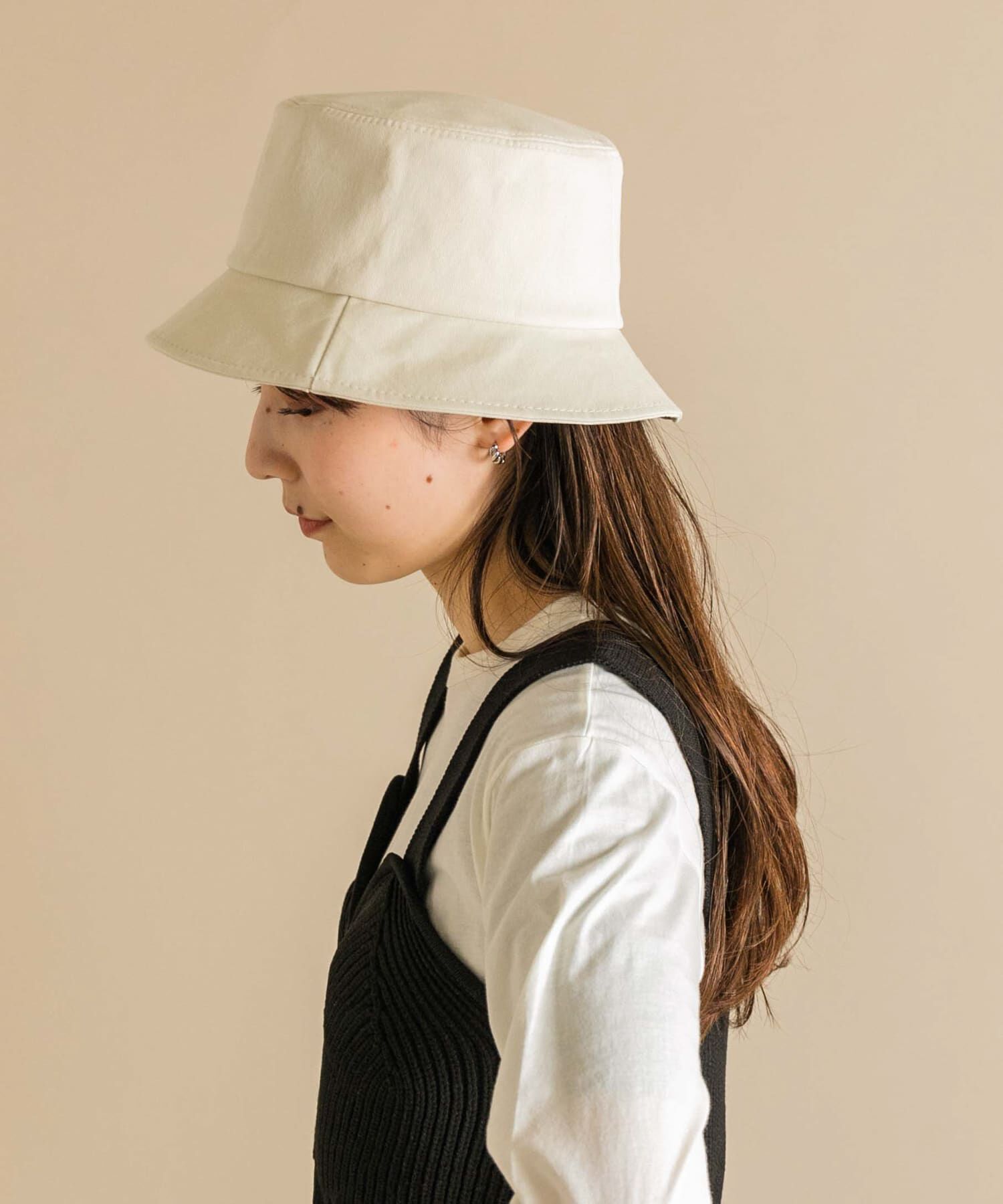 SMELLY「コットンリボンバケットハット」|ハット|