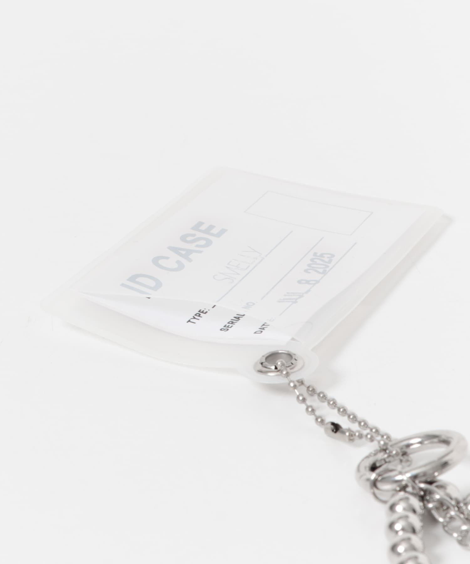 SMELLY「クリアケースハートセットキーチェーン」|チャーム・キーホルダー|