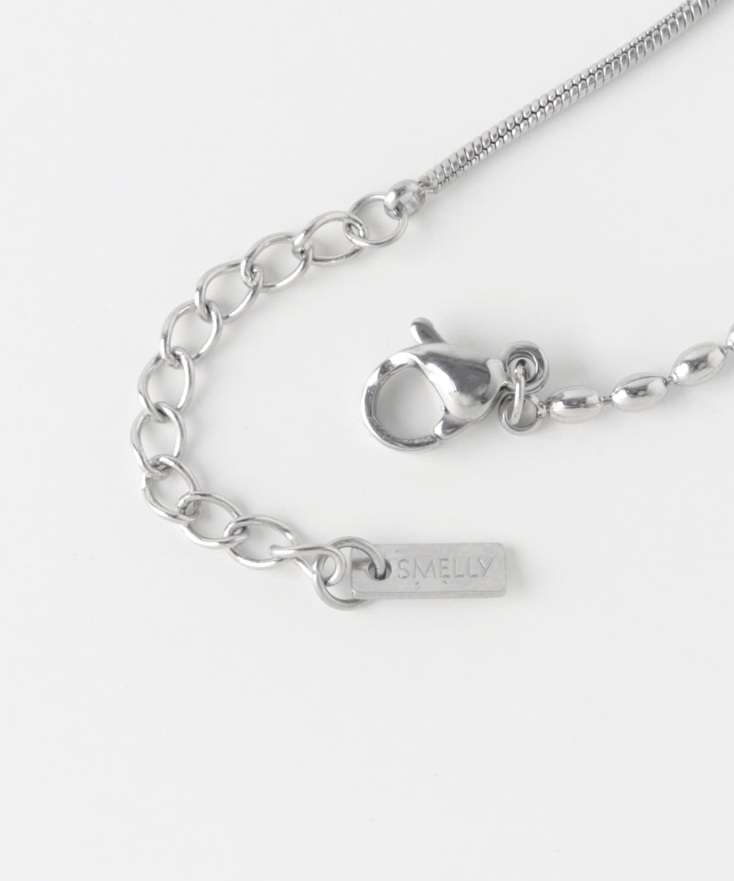 SMELLY「ステンレスドロップトップブレスレット」|ブレスレット・バングル|