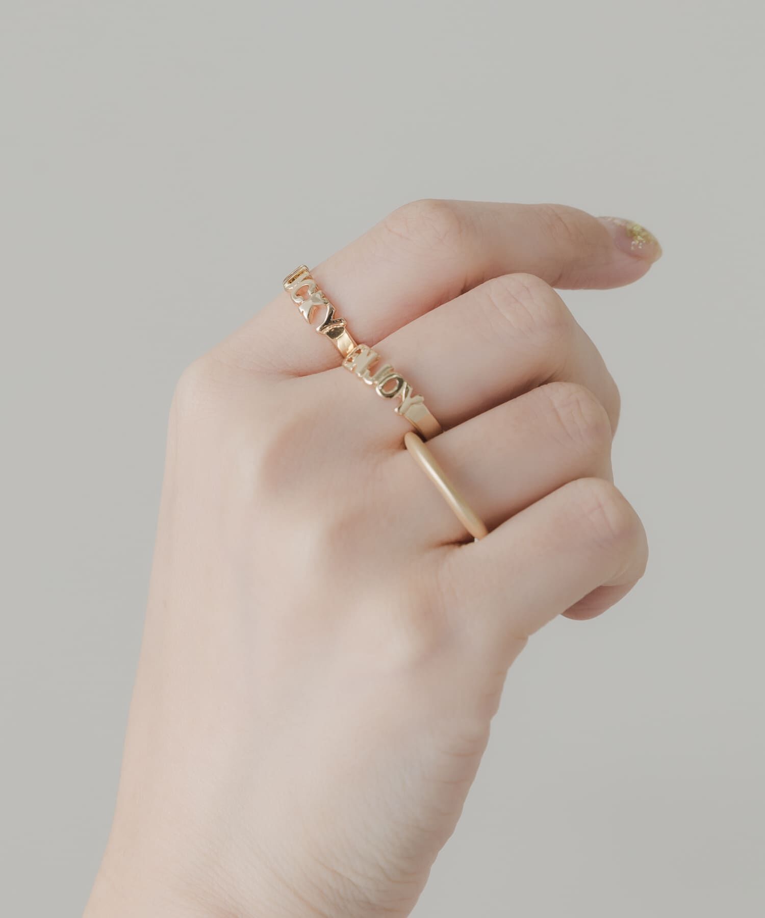 SMELLY「3セットロゴリング」|リング|