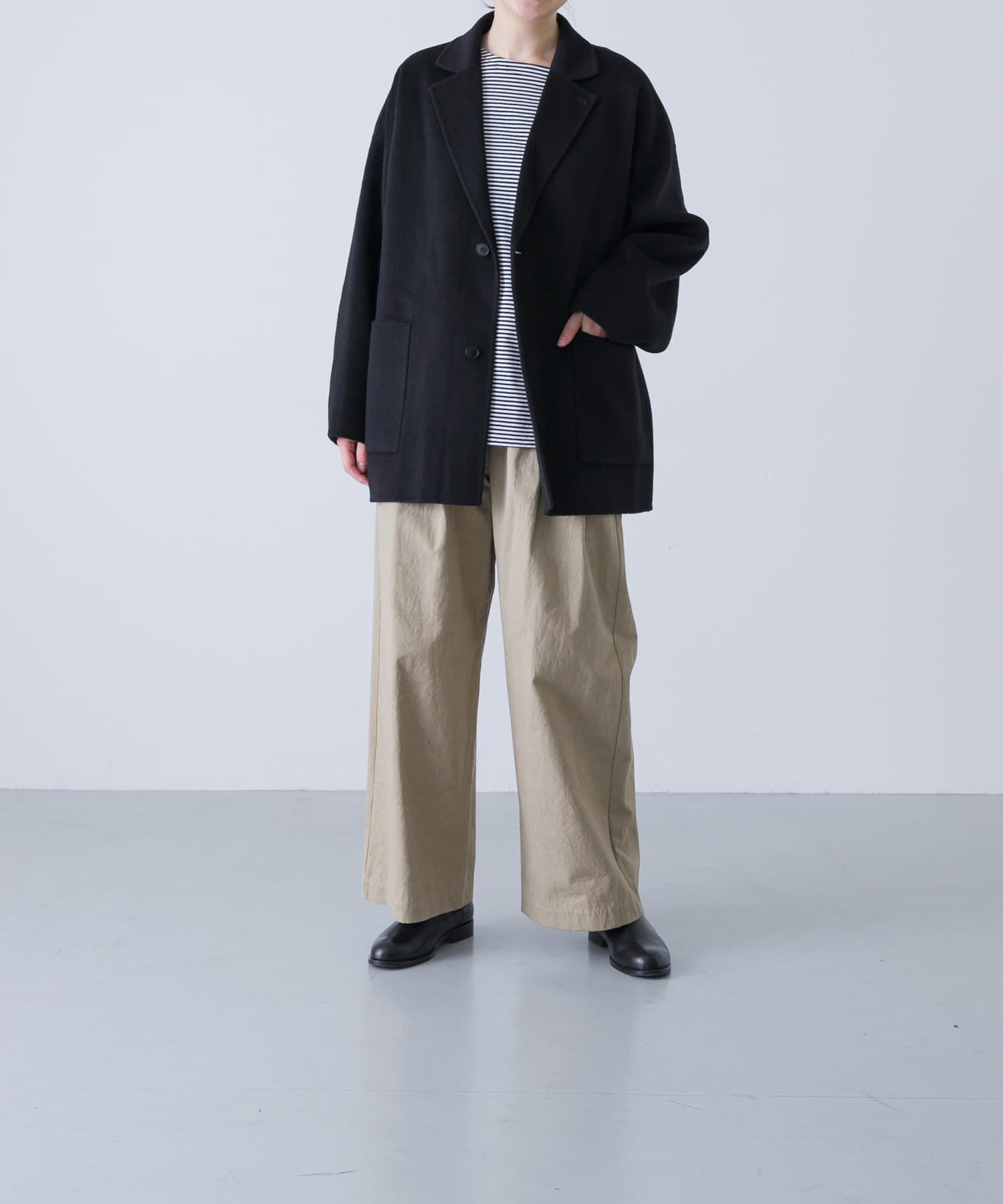 ウールテーラードショートコート（かぐれ）｜ルミネのファッション通販