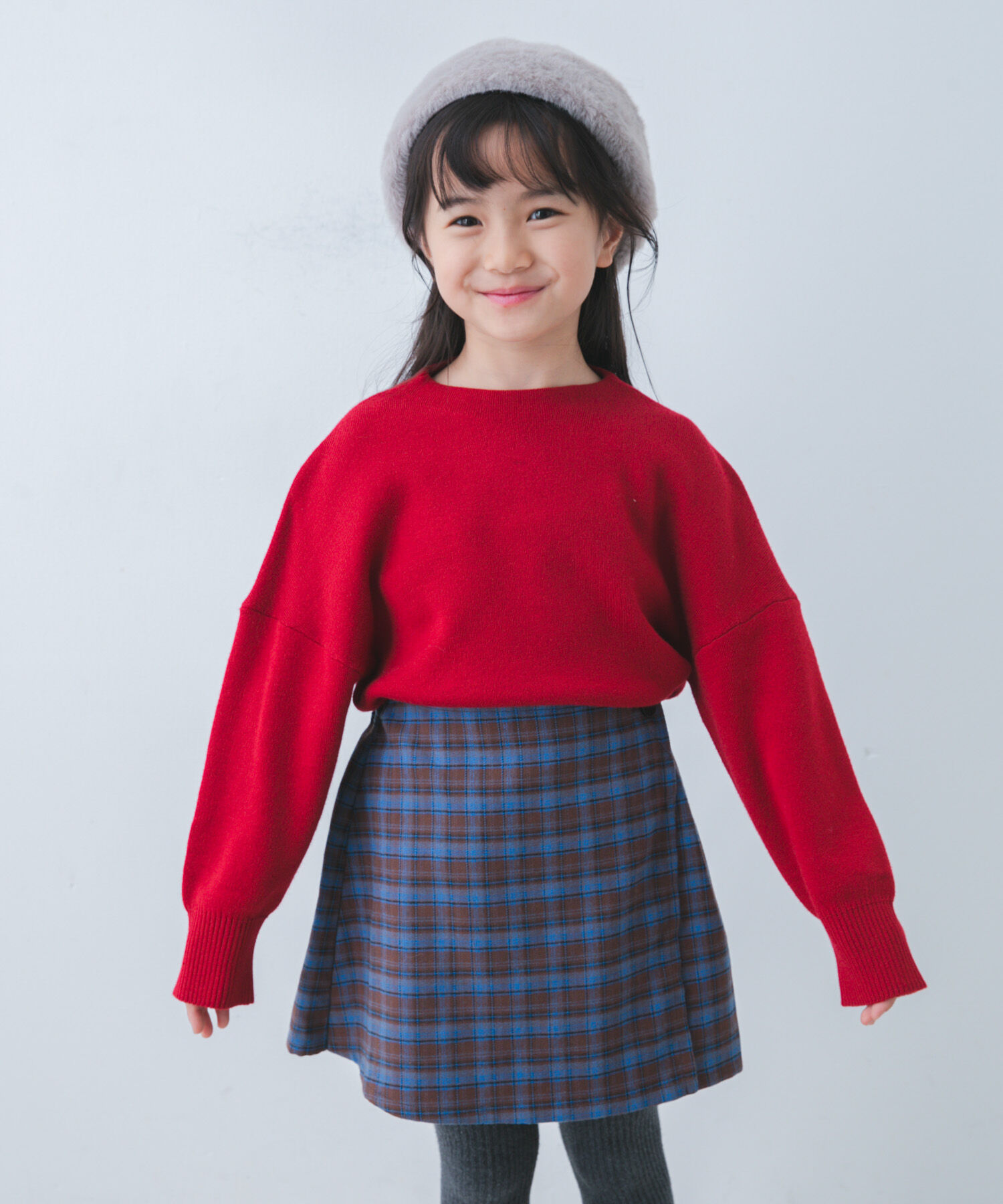 URBAN RESEARCH DOORS「『親子リンク』ボトルネックKNITプルオーバー(KIDS)」|ニット・セーター|