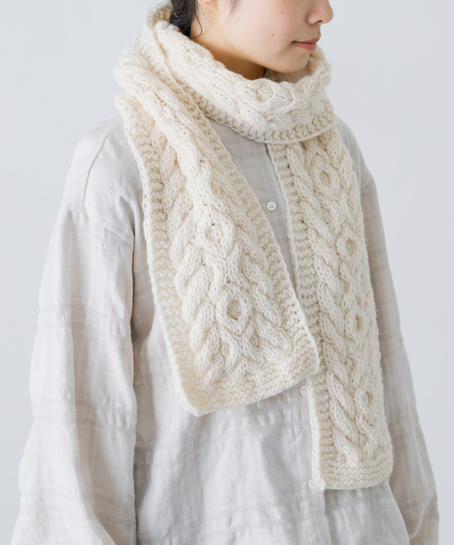 ペルーアランマフラー（かぐれ）｜ルミネのファッション通販アイルミネ