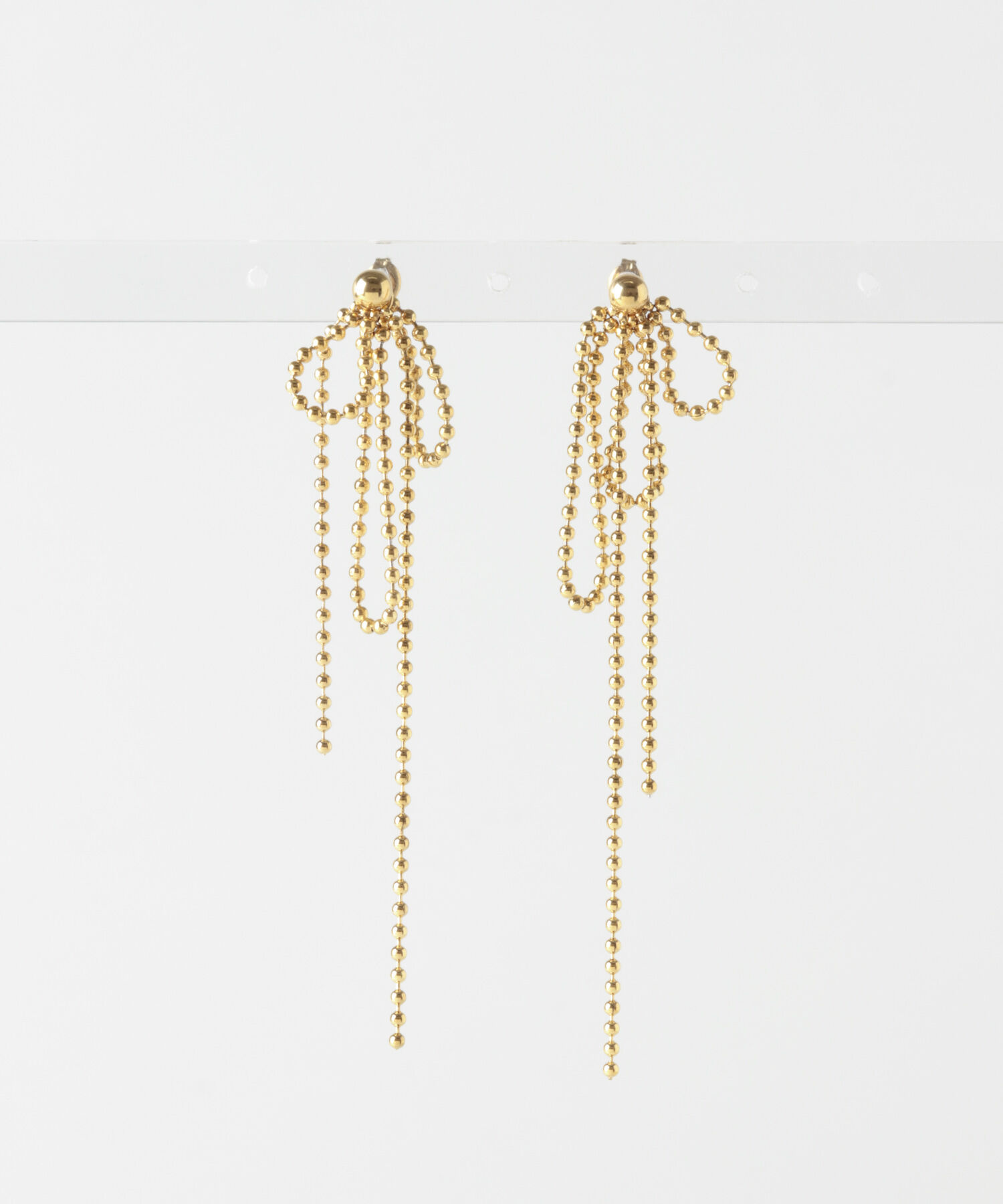 Sonny Label 「ステンレススウィングボールチェーンピアス」|ピアス|