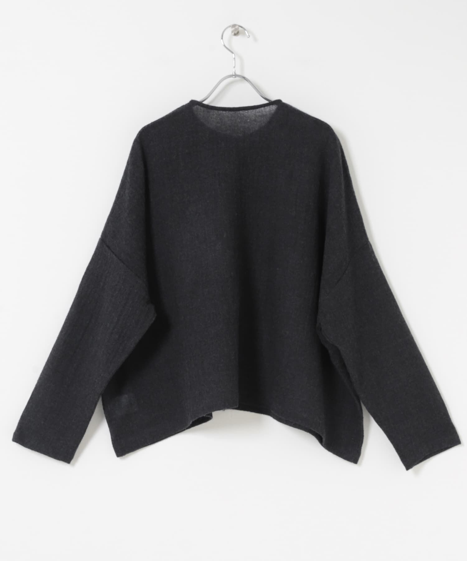 かぐれ「ウールワイドフリルプルオーバー」|シャツ・ブラウス|