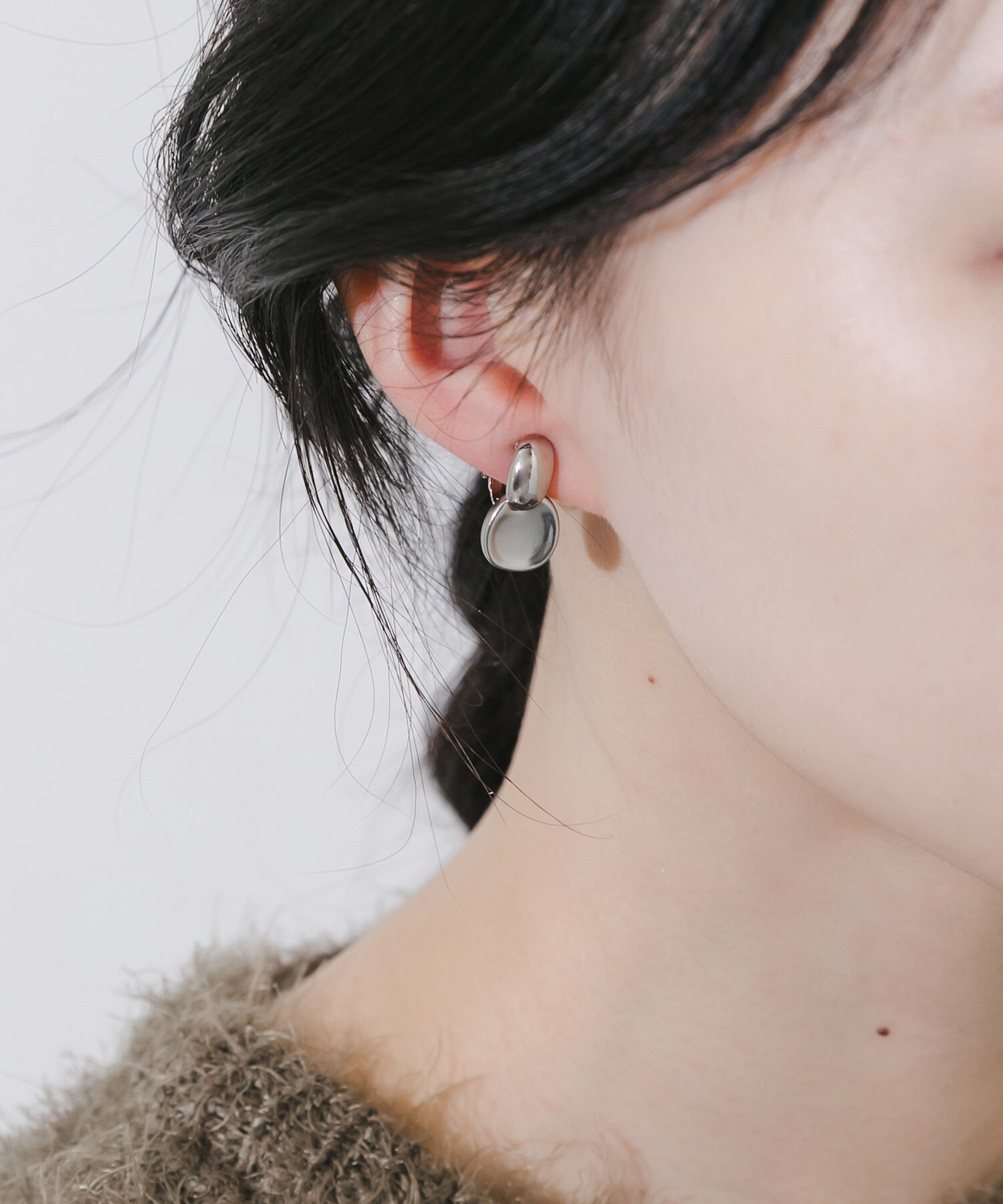 SMELLY「コンビメタルイヤリング」|イヤリング|