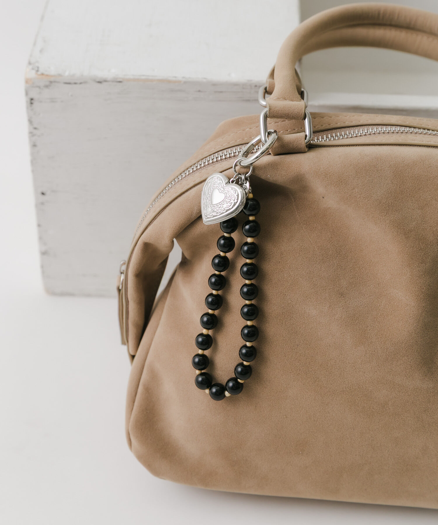 SMELLY「カラーボールハートロケットキーチェーン」|チャーム・キーホルダー|